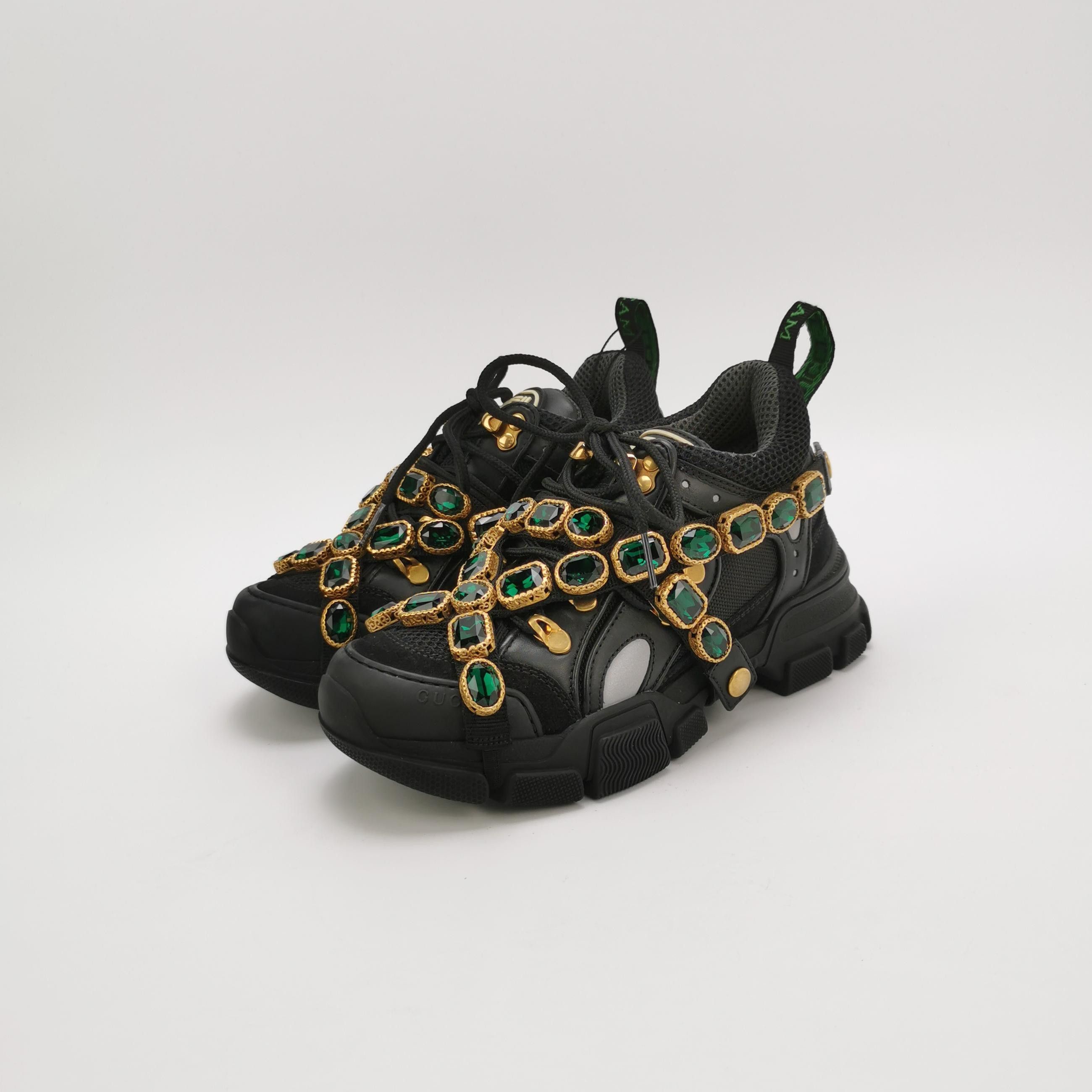 Gucci Gucci Women 5 Lowtop Sneakers Size US 5 / IT 35 - 2 Thumbnail