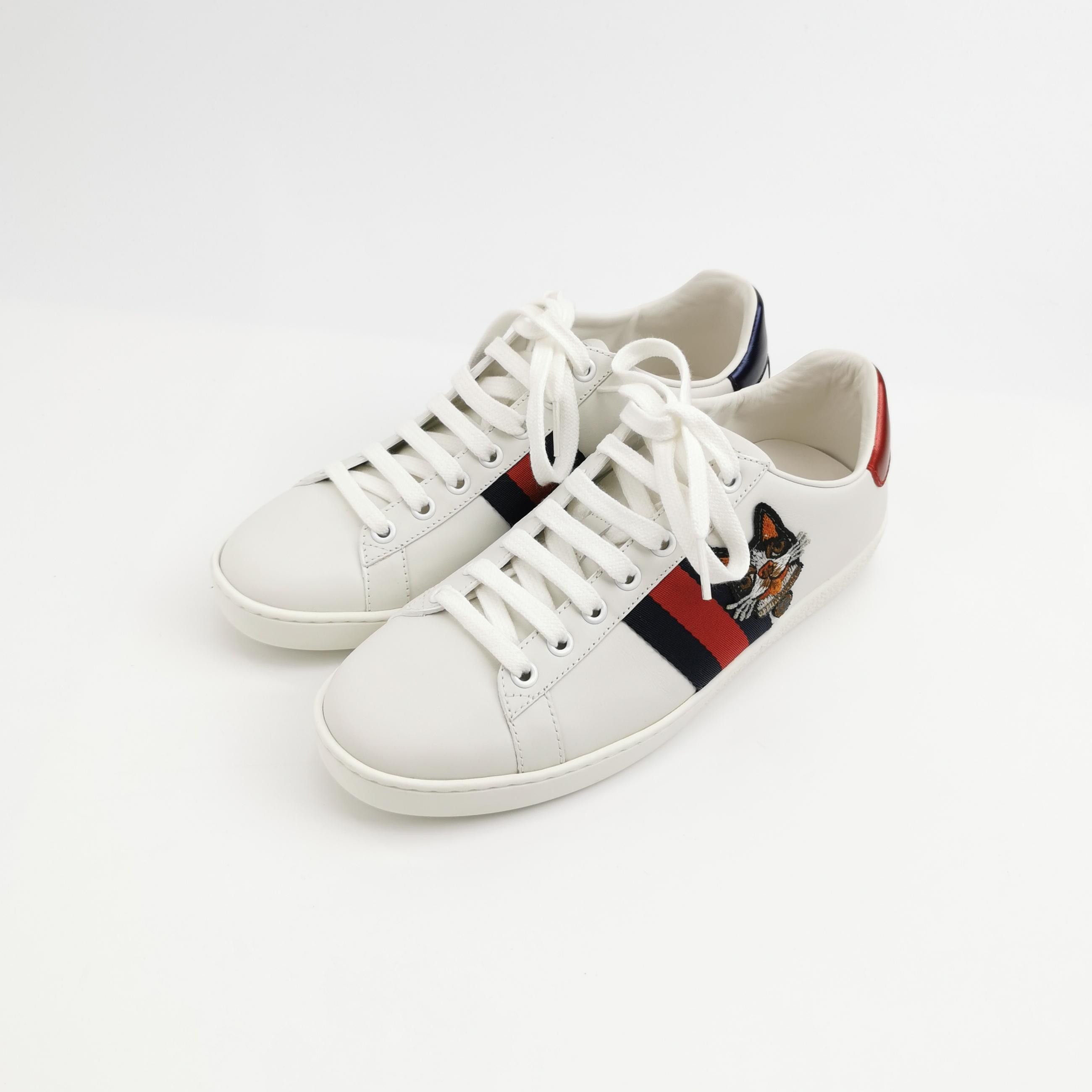 Gucci Gucci Women 6-5 Lowtop Sneakers Size US 6.5 / IT 36.5 - 2 Thumbnail