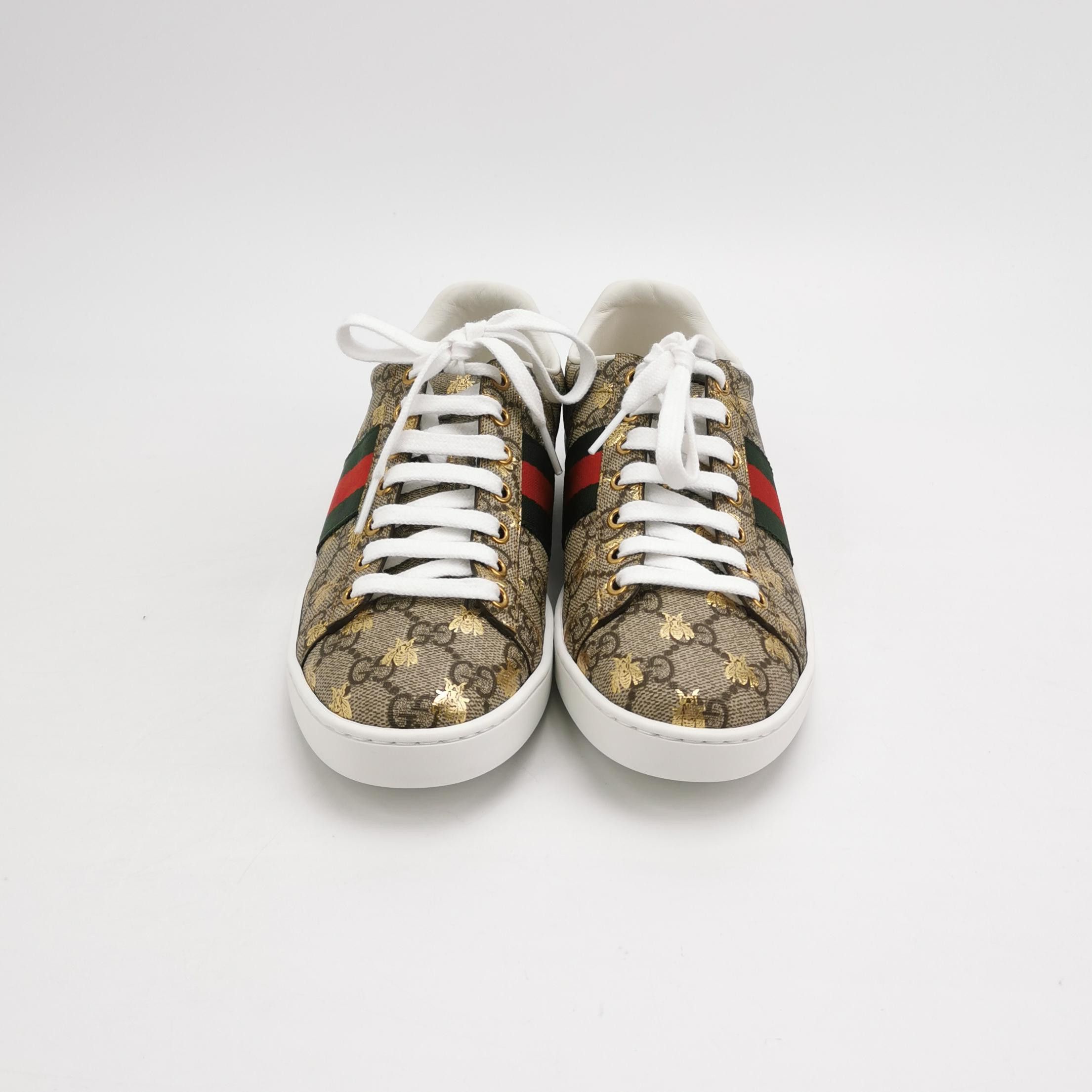Gucci Gucci Women 6-5 Lowtop Sneakers Size US 6.5 / IT 36.5 - 3 Thumbnail