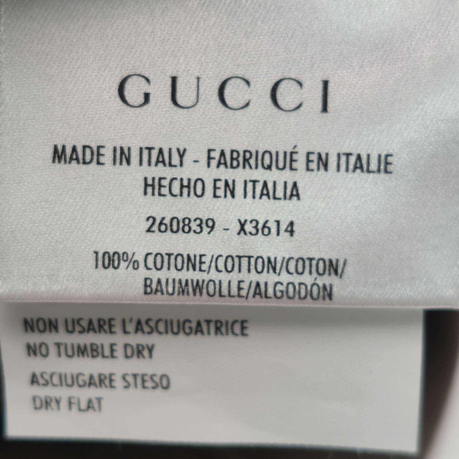 Gucci Gucci Women xs Short Sleeve Shirts Size XS / US 0-2 / IT 36-38 - 7 Thumbnail