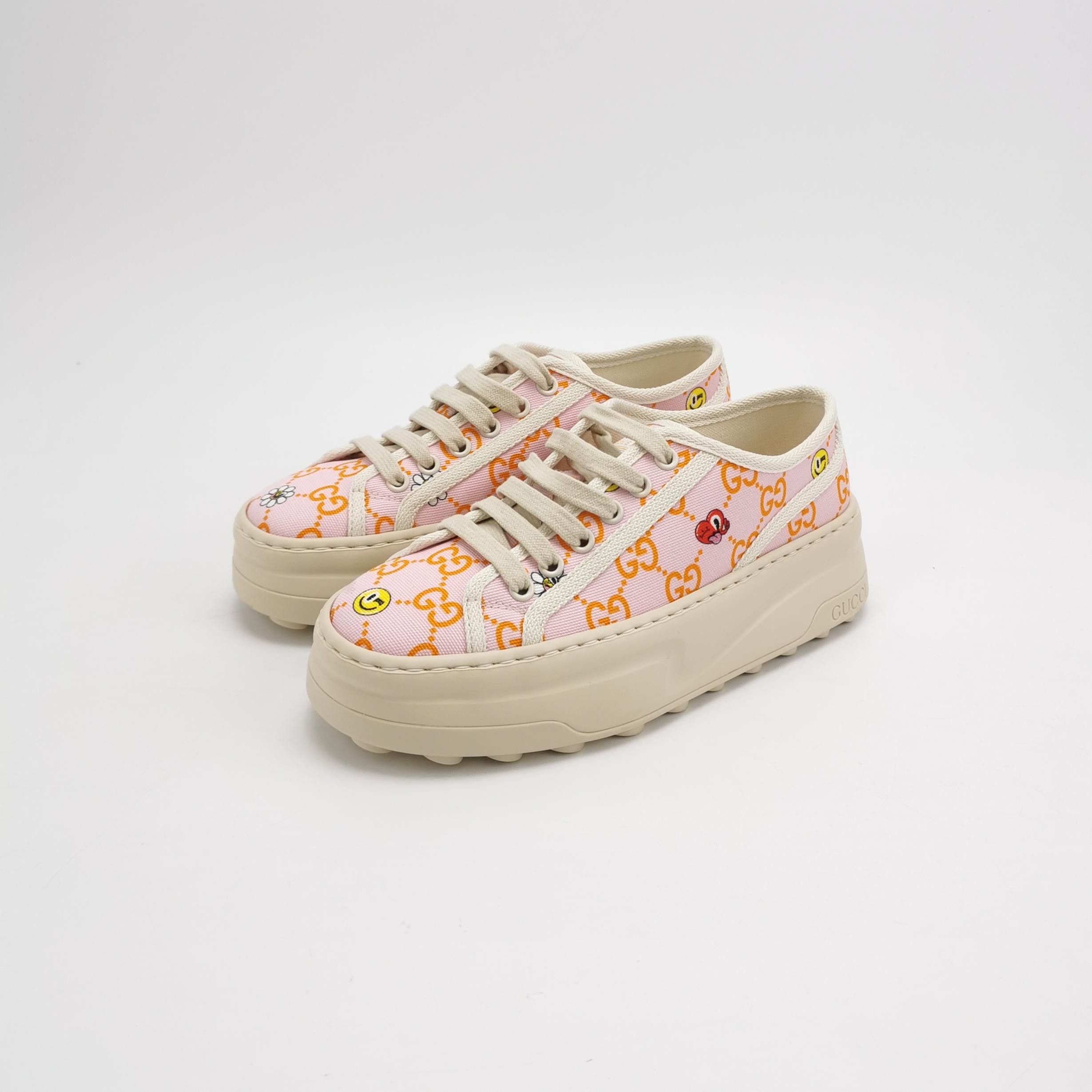 Gucci Gucci Women 5-5 Lowtop Sneakers Size US 5.5 / IT 35.5 - 2 Thumbnail