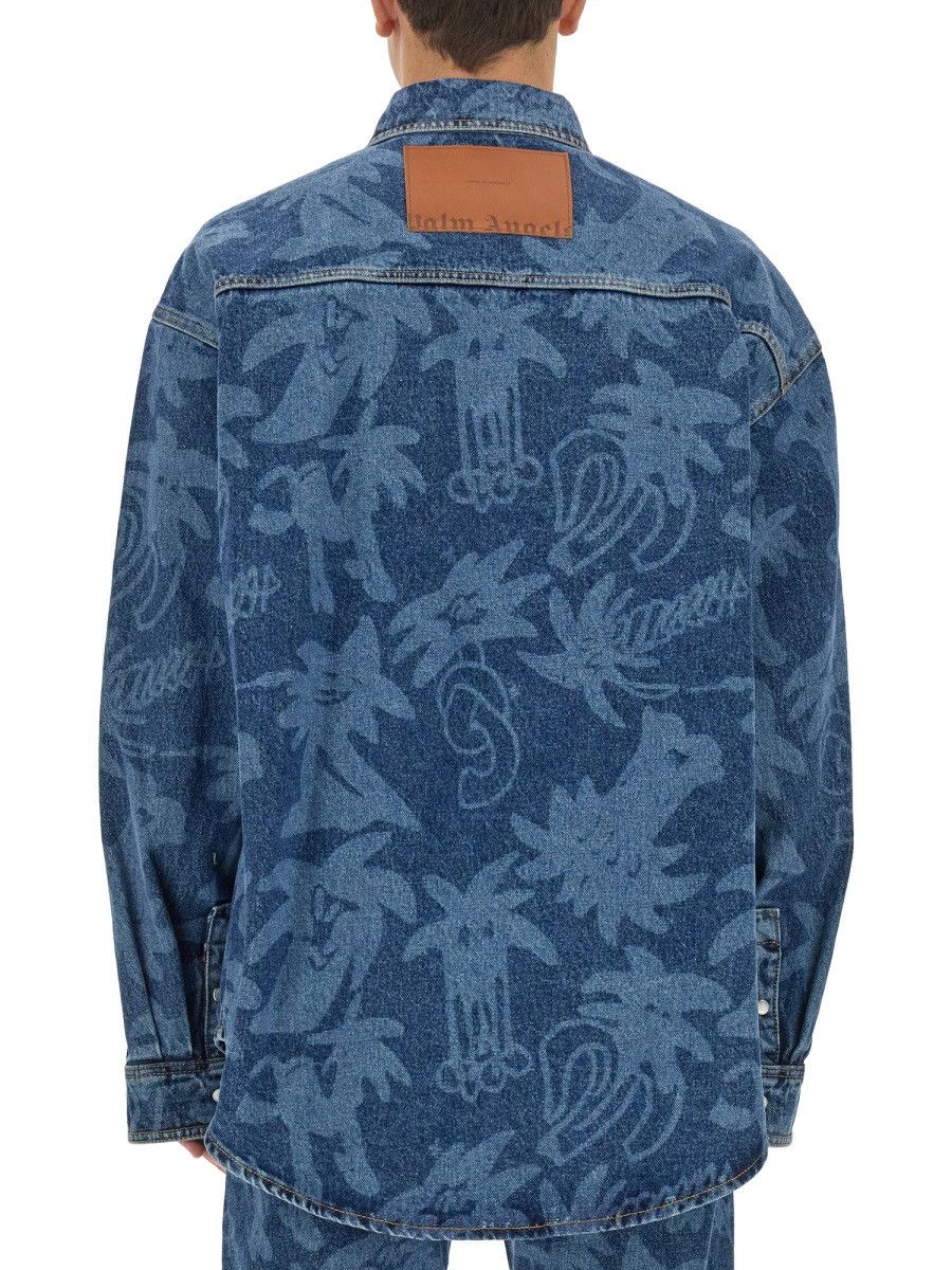 Palm Angels PALM ANGELS PALMITY JACKET - BLUE Size US M / EU 48-50 / 2 - 3 Thumbnail