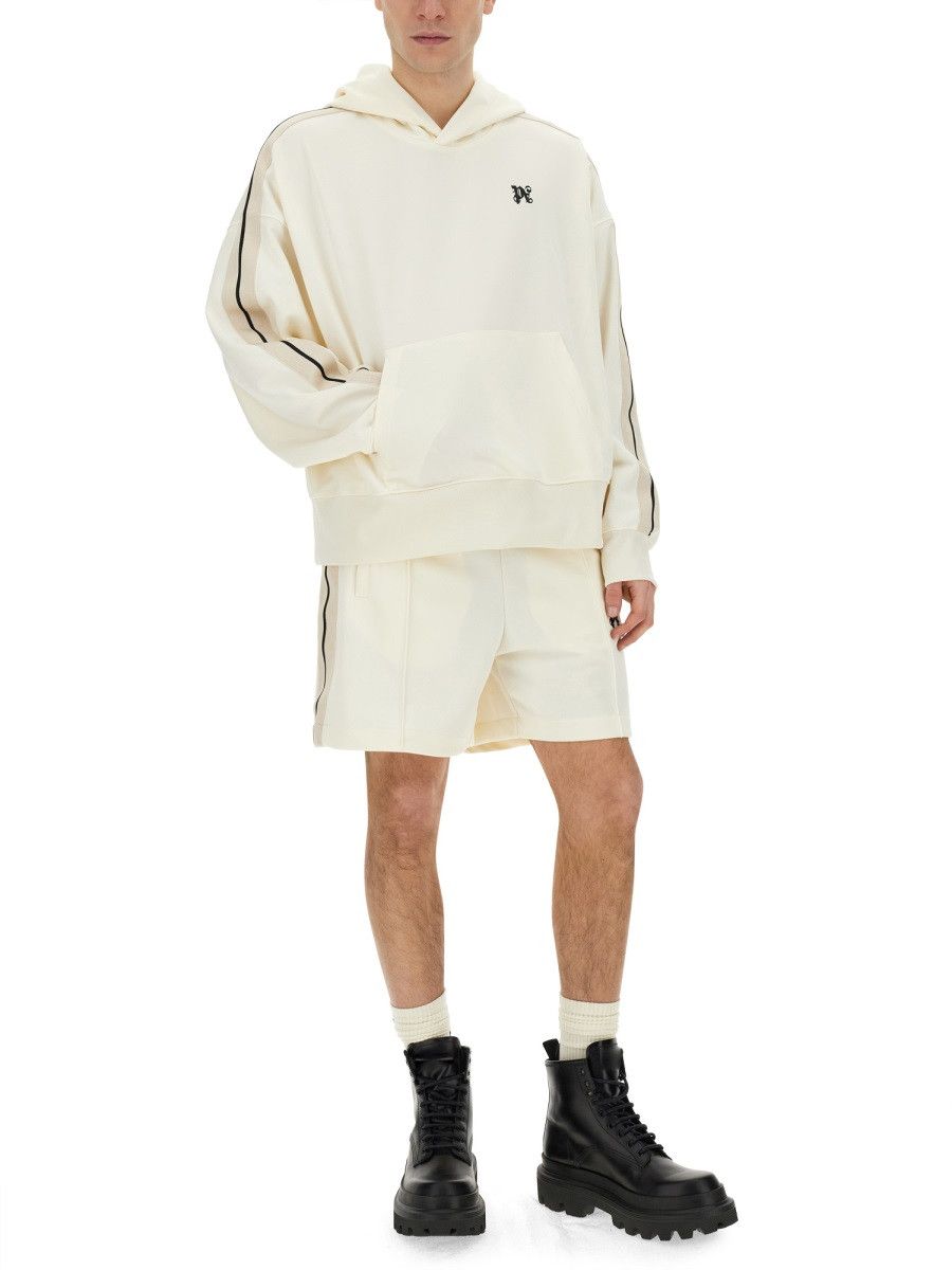 Palm Angels PALM ANGELS MONOGRAM SWEATSHIRT - WHITE Size US XL / EU 56 / 4 - 2 Thumbnail