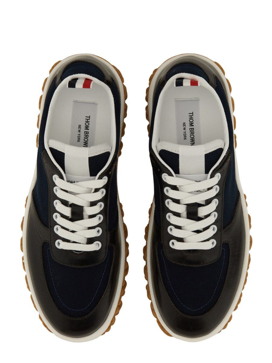 Thom Browne THOM BROWNE TRAINER "LETTERMAN" - BLUE (US 6) Size US 6 / EU 39 - 6 Thumbnail