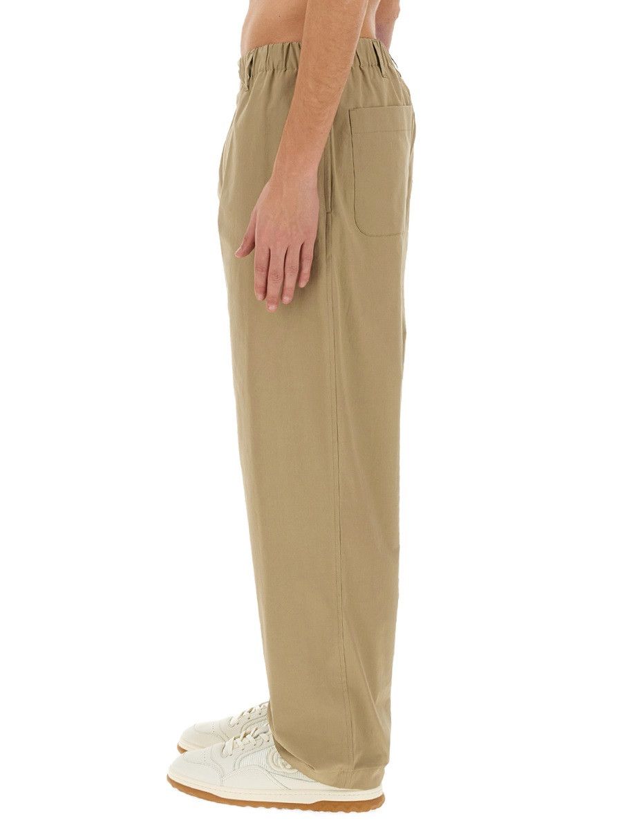 Gucci GUCCI HEAVY COTTON POPLIN PANTS - BROWN (IT 50) Size US 34 / EU 50 - 4 Thumbnail