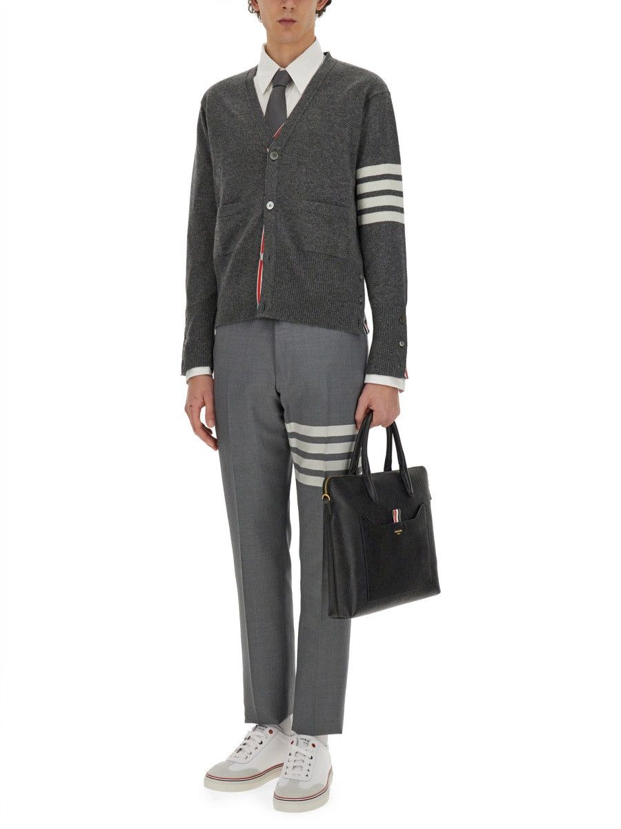 Thom Browne THOM BROWNE BUTTON DOWN SHIRT - WHITE (JP 2) Size US M / EU 48-50 / 2 - 2 Thumbnail