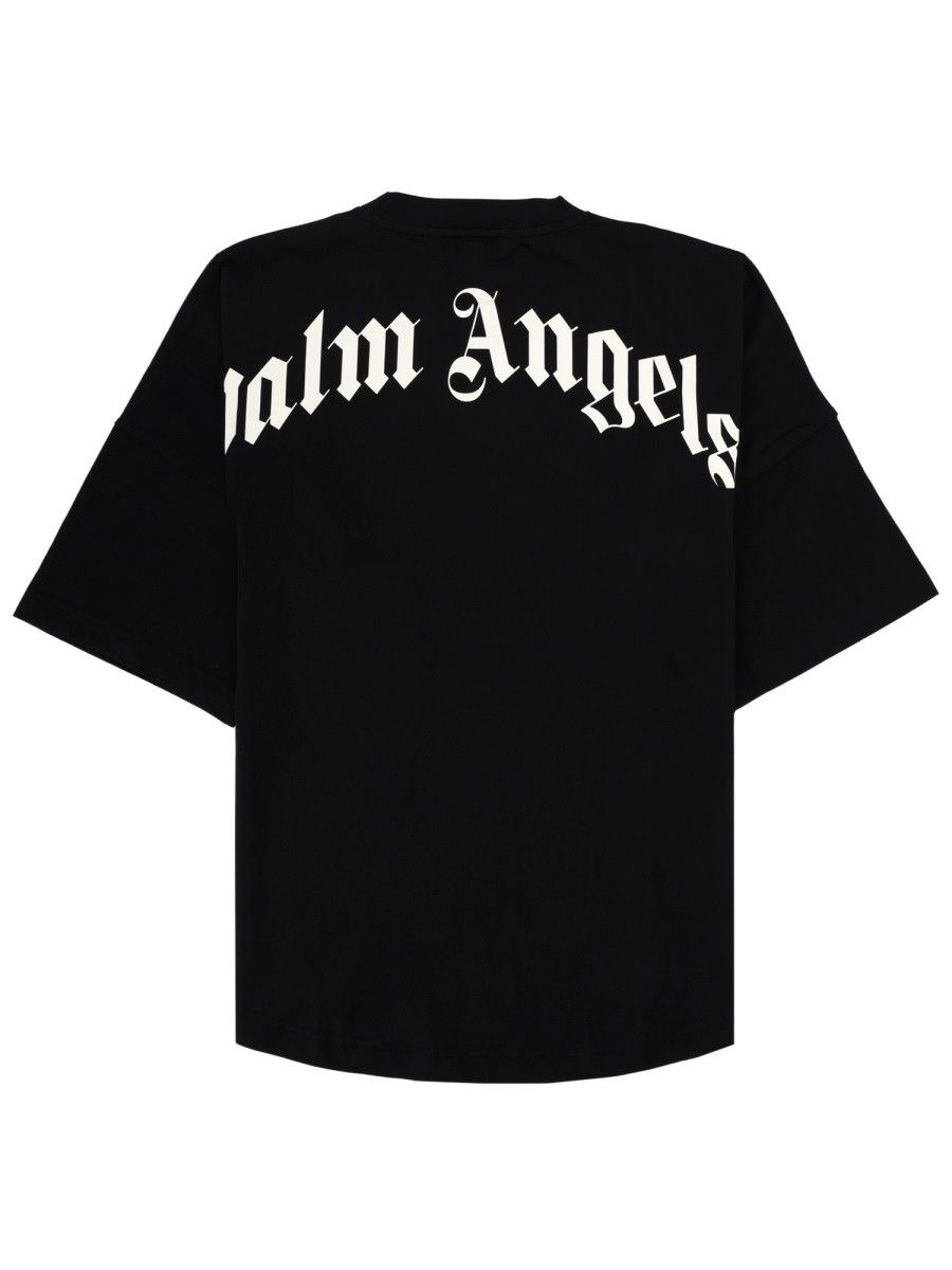 Palm Angels PALM ANGELS T-SHIRT IN COTONE - BLACK Size US L / EU 52-54 / 3 - 2 Thumbnail