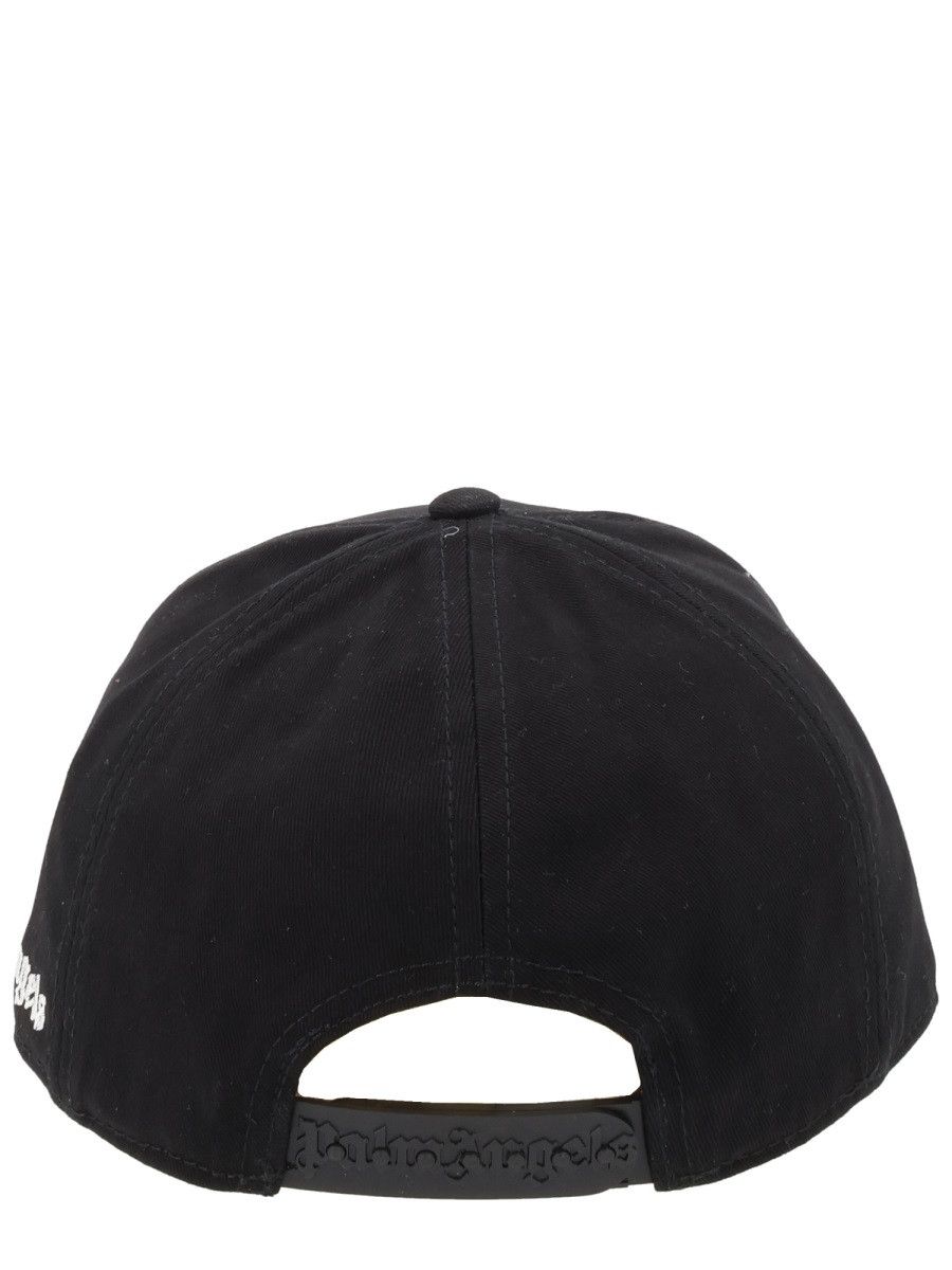 Palm Angels PALM ANGELS CAPPELLO DA BASEBALL "BEAR" - BLACK Size ONE SIZE - 2 Thumbnail
