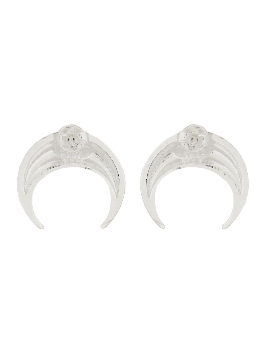 Marine Serre MARINE SERRE "MOON" EARRINGS - SILVER Size ONE SIZE - 2 Thumbnail