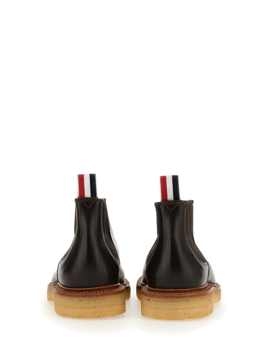 Thom Browne THOM BROWNE CHELSEA BOOT - BROWN (US 7½) Size US 7.5 / EU 40-41 - 3 Thumbnail