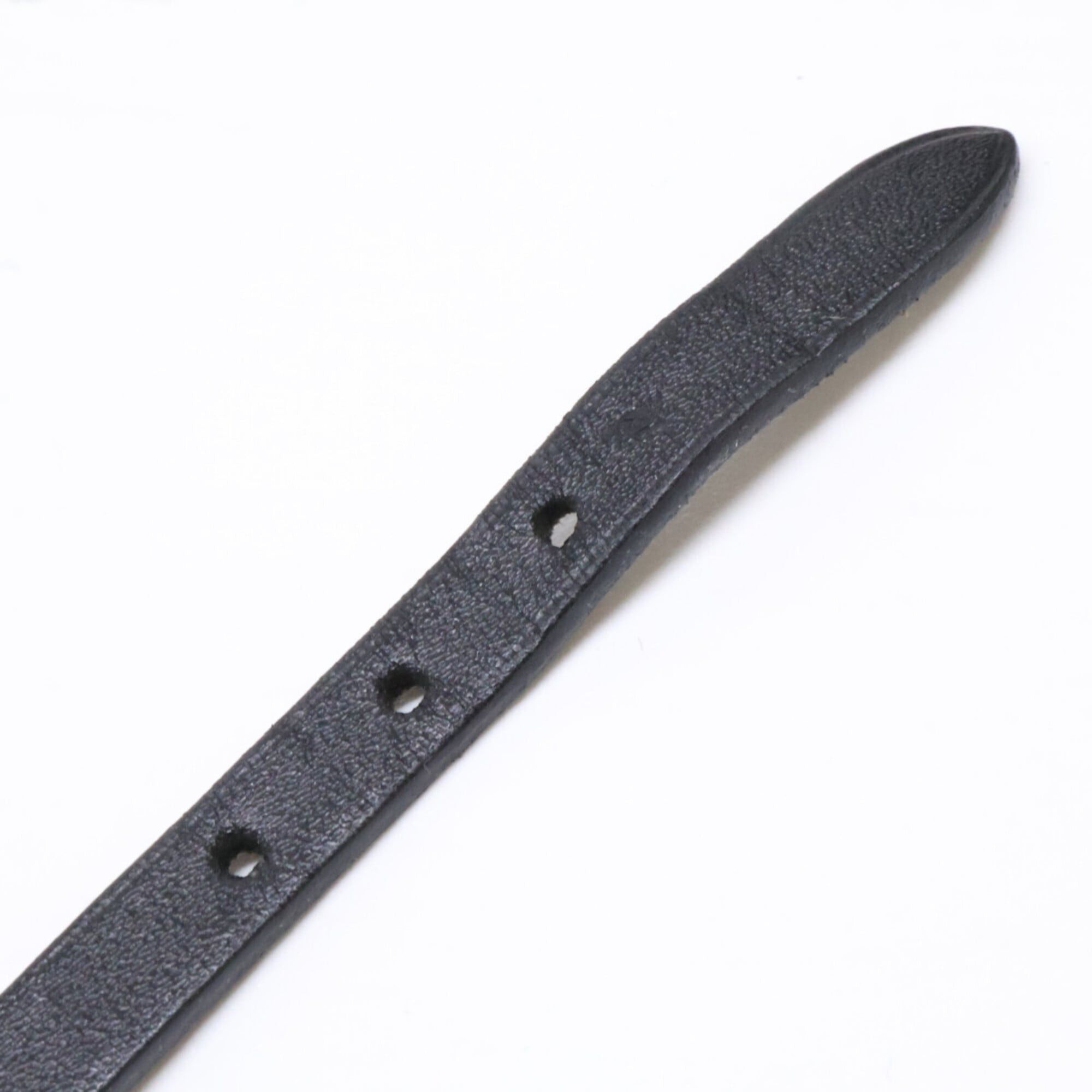 Hermes Hermes Be Api Triple Strand Leather Bracelet Black Women's Size ONE SIZE - 8 Thumbnail