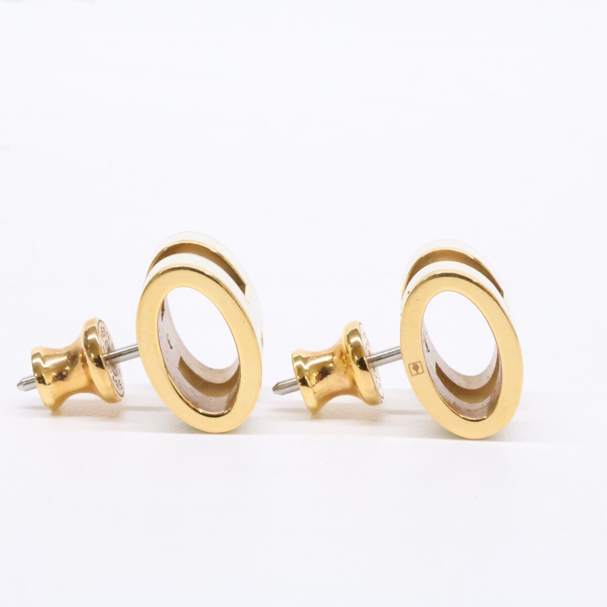 Hermes HERMES Pop H Earrings, White Gold, Women's Size ONE SIZE - 4 Thumbnail