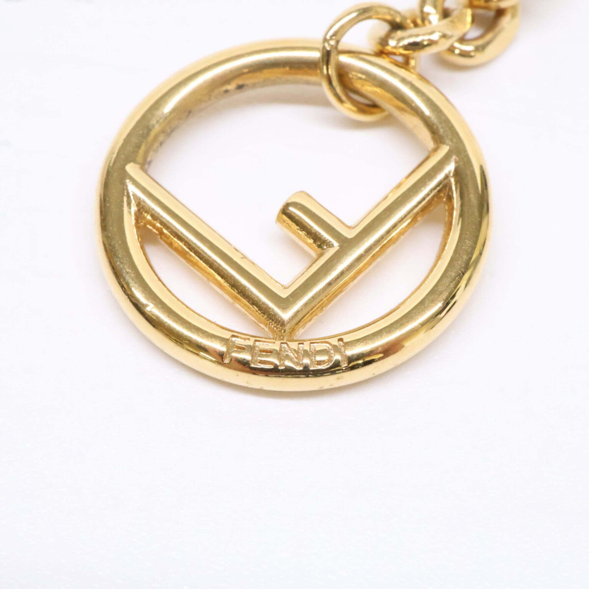 Fendi FENDI 1A0920 F is Fendi Chain Earrings, Gold Color, Women's Size ONE SIZE - 7 Thumbnail
