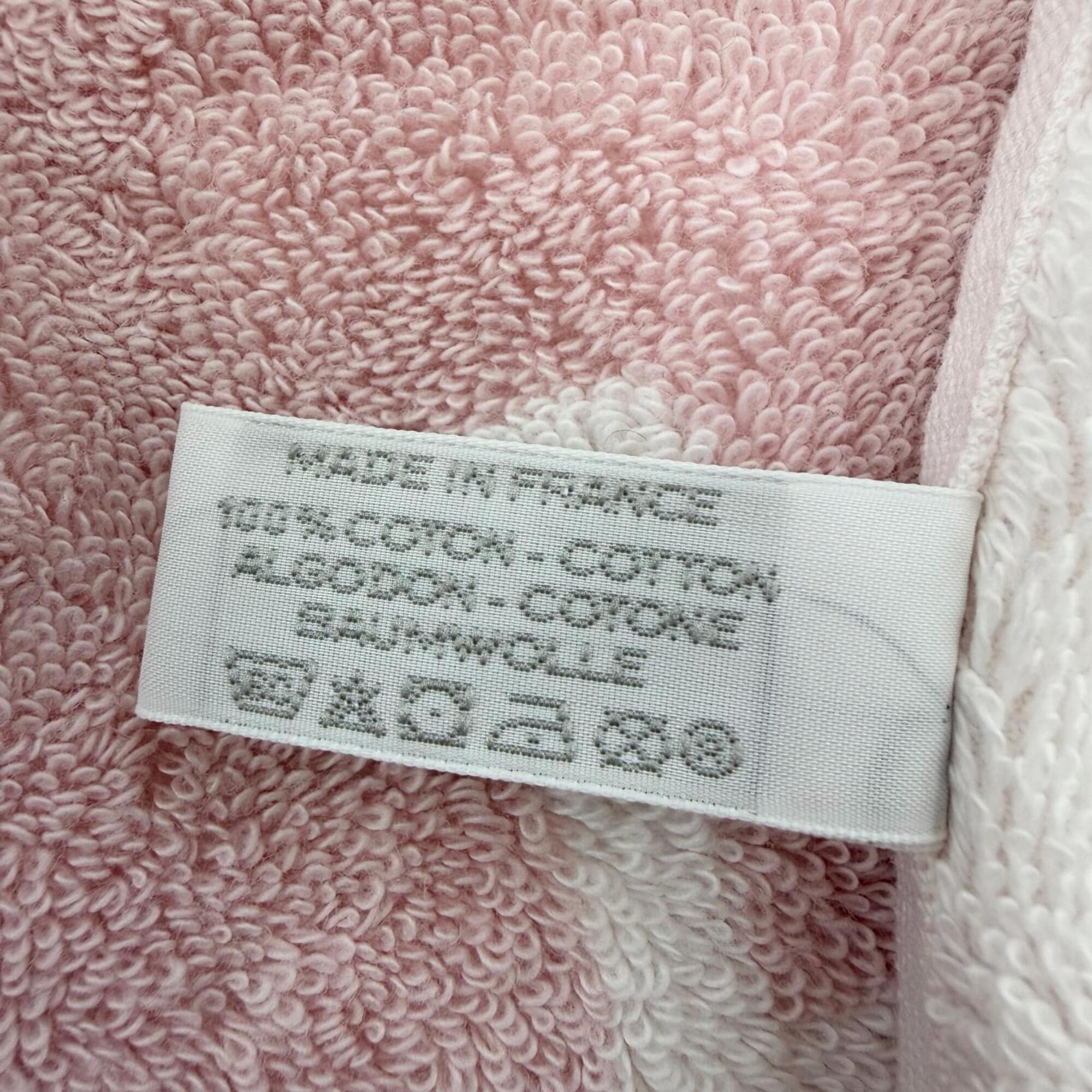Hermes HERMES Avalon 100% Cotton Rose Lilac H Pattern Bath Towel/Beach Towel, Approx. 120 x 88cm, Made in France, Women's Size ONE SIZE - 5 Thumbnail