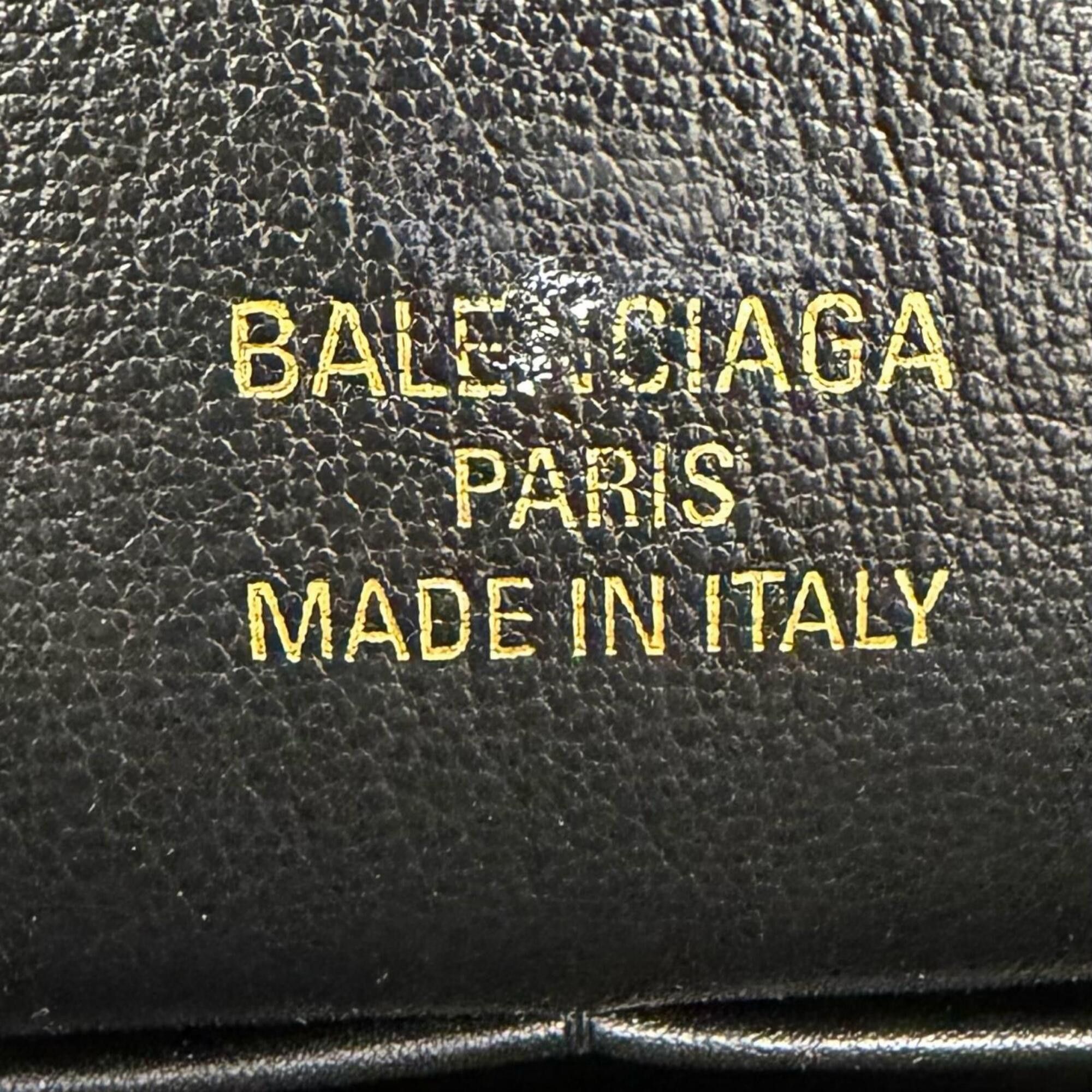Balenciaga BALENCIAGA 834943 Bel Air Small Clutch Bag, 2-Way Leather Shoulder Black, Made in Italy, Women's, with Dust Bag Size ONE SIZE - 14 Thumbnail