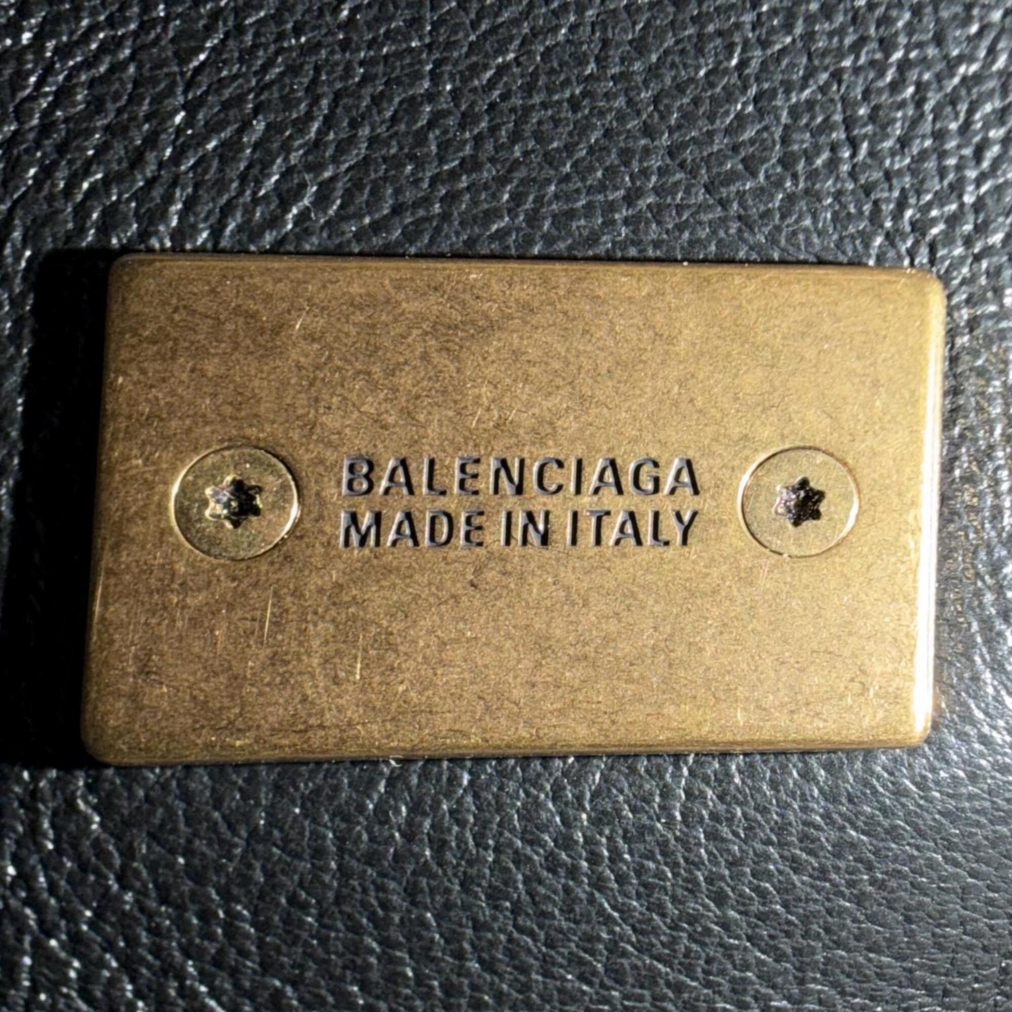Balenciaga BALENCIAGA 834943 Bel Air Small Clutch Bag, 2-Way Leather Shoulder Black, Made in Italy, Women's, with Dust Bag Size ONE SIZE - 13 Thumbnail