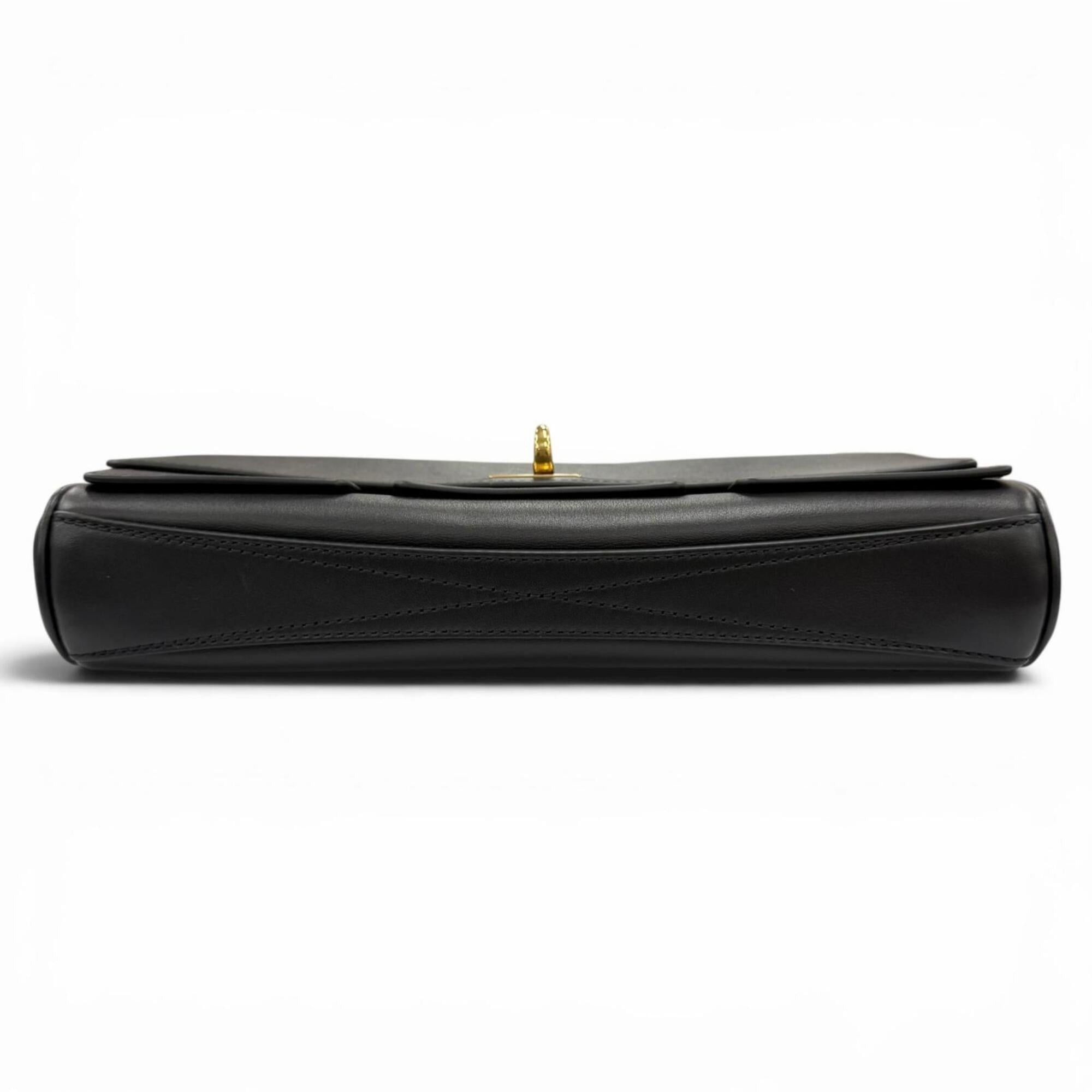 Balenciaga BALENCIAGA 834943 Bel Air Small Clutch Bag, 2-Way Leather Shoulder Black, Made in Italy, Women's, with Dust Bag Size ONE SIZE - 5 Thumbnail