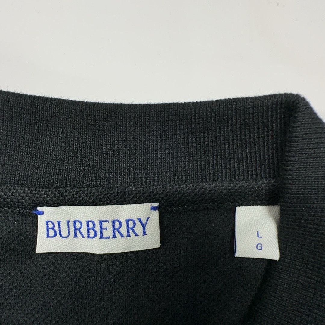 Burberry Burberry Embroidered Logo Polo Shirt Size L Size US L / EU 52-54 / 3 - 3 Thumbnail