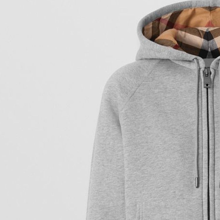 Burberry Burberry Logo Zip Up Hoodie Size L Size L / US 10 / IT 46 - 9 Thumbnail
