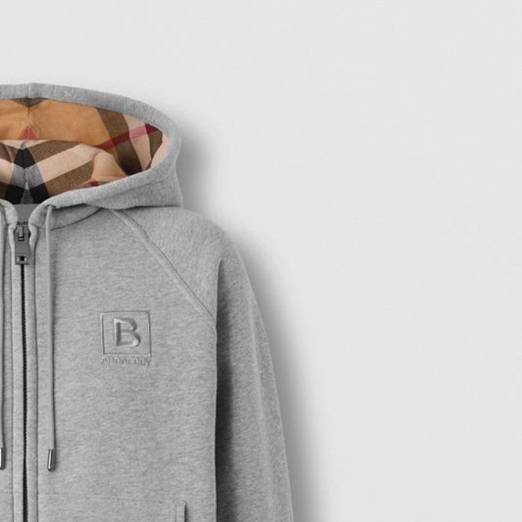 Burberry Burberry Logo Zip Up Hoodie Size L Size L / US 10 / IT 46 - 5 Thumbnail
