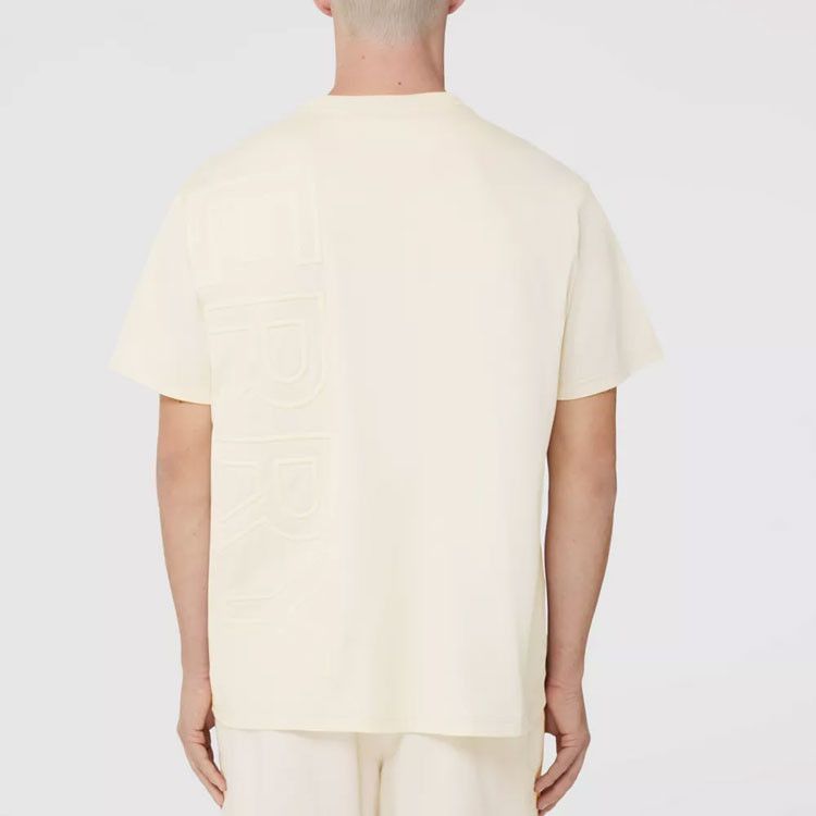 Burberry Burberry Logo Embossed Cotton T-Shirt Size L Size US L / EU 52-54 / 3 - 6 Thumbnail