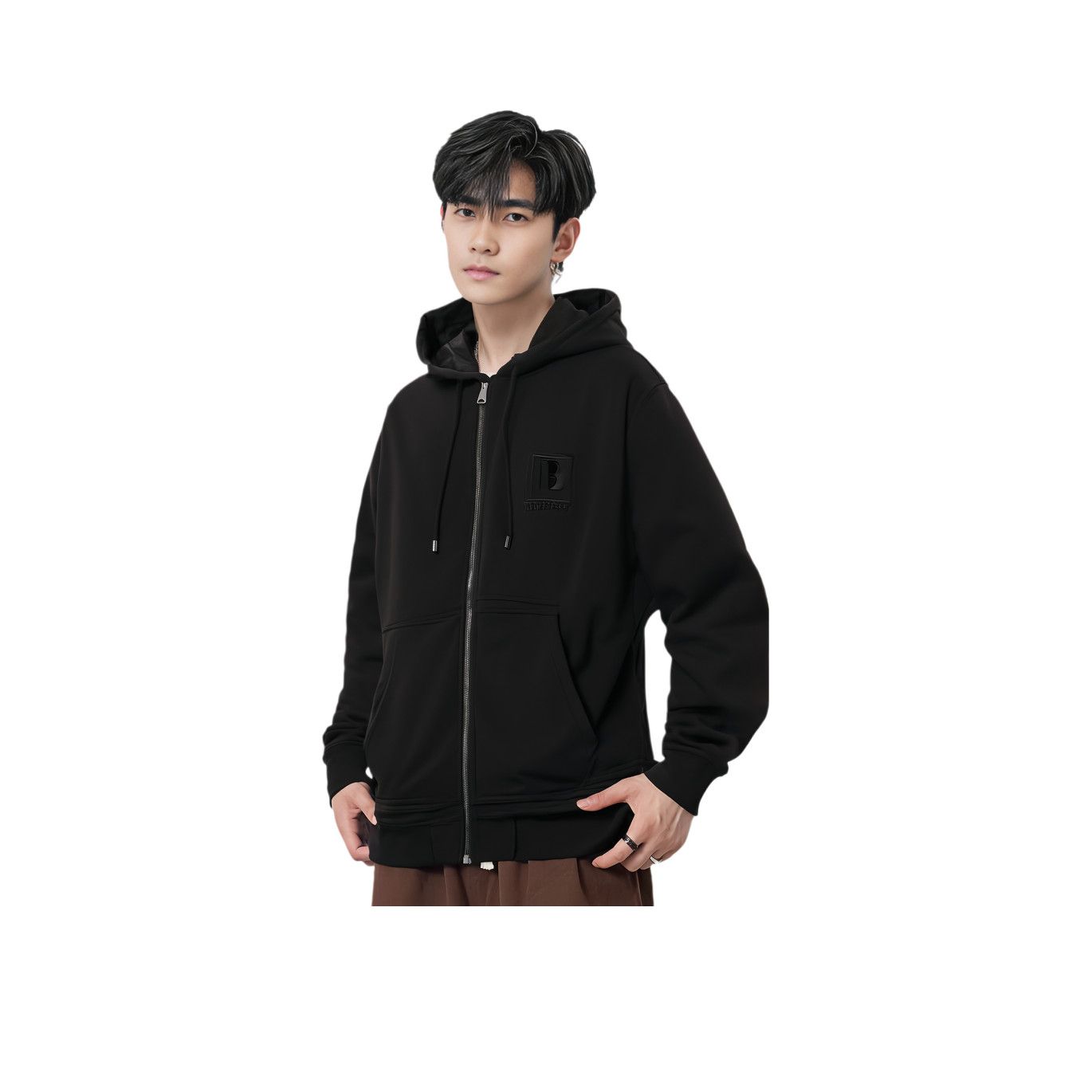Burberry Burberry Embossed Logo Zip Hoodie Size XS Size US XS / EU 42 / 0 - 13 Thumbnail