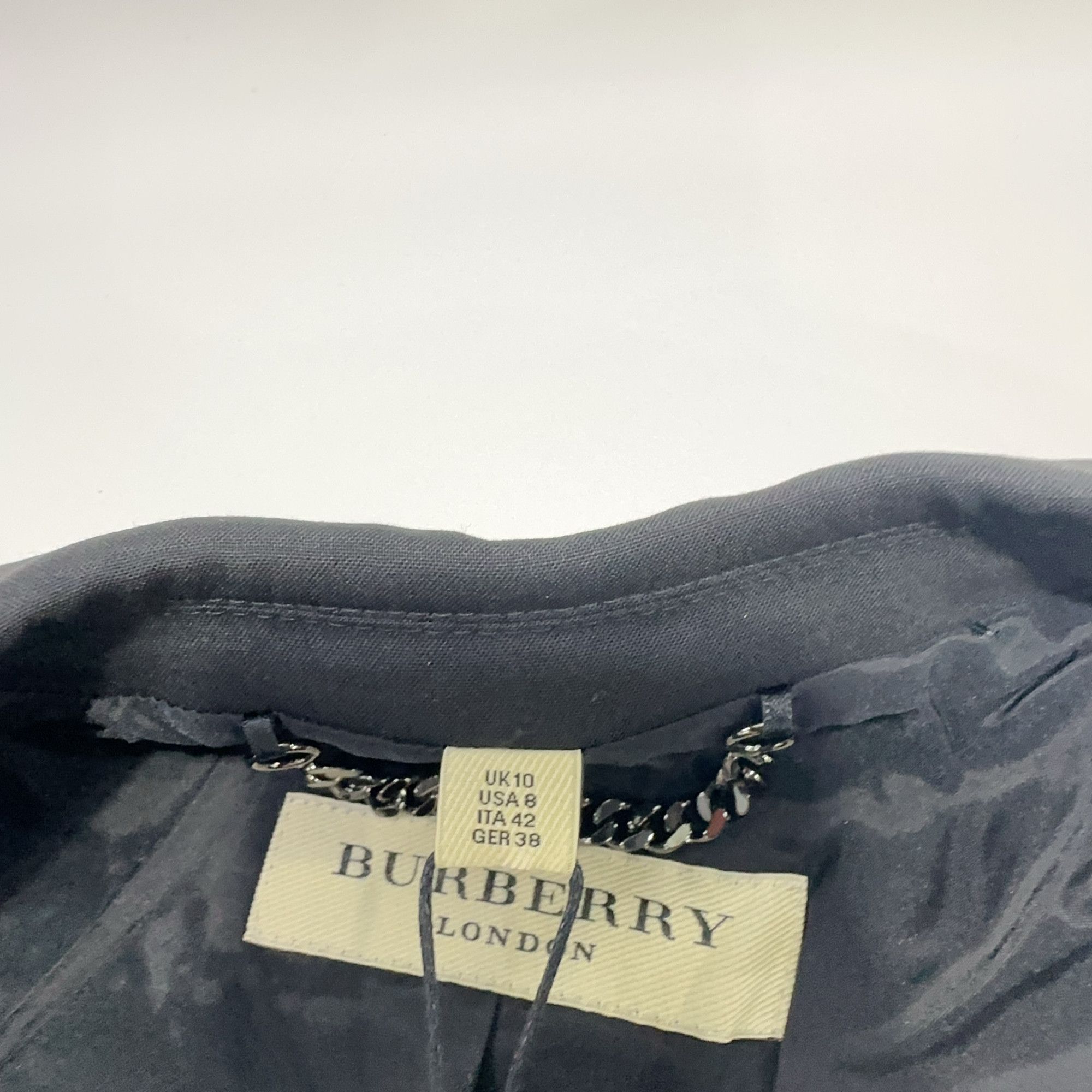 Burberry Burberry Single Breasted Blazer US 8 Size M / US 6-8 / IT 42-44 - 4 Thumbnail