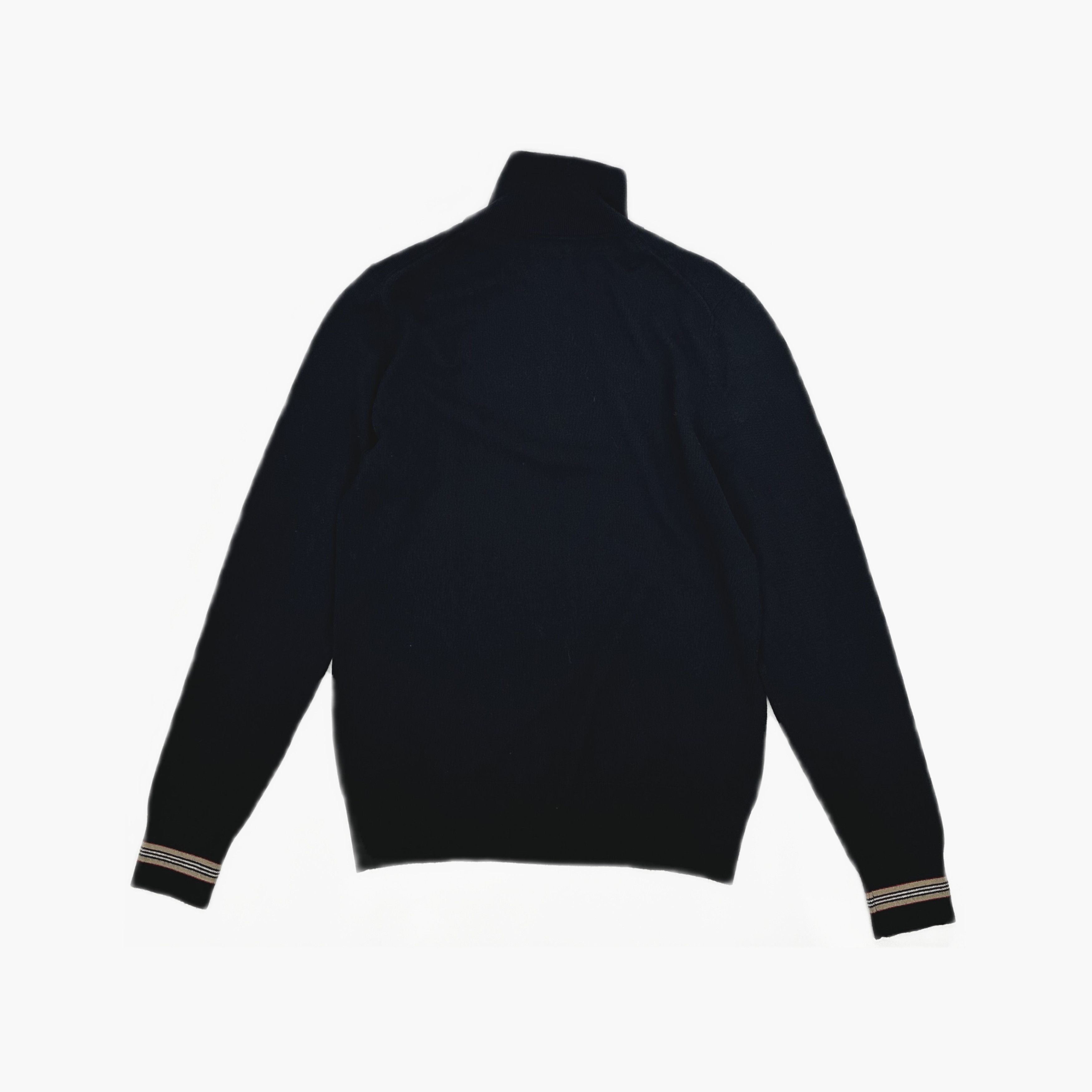 Burberry Burberry Stripe Cuff Zip Sweater Size S Size US S / EU 44-46 / 1 - 2 Thumbnail