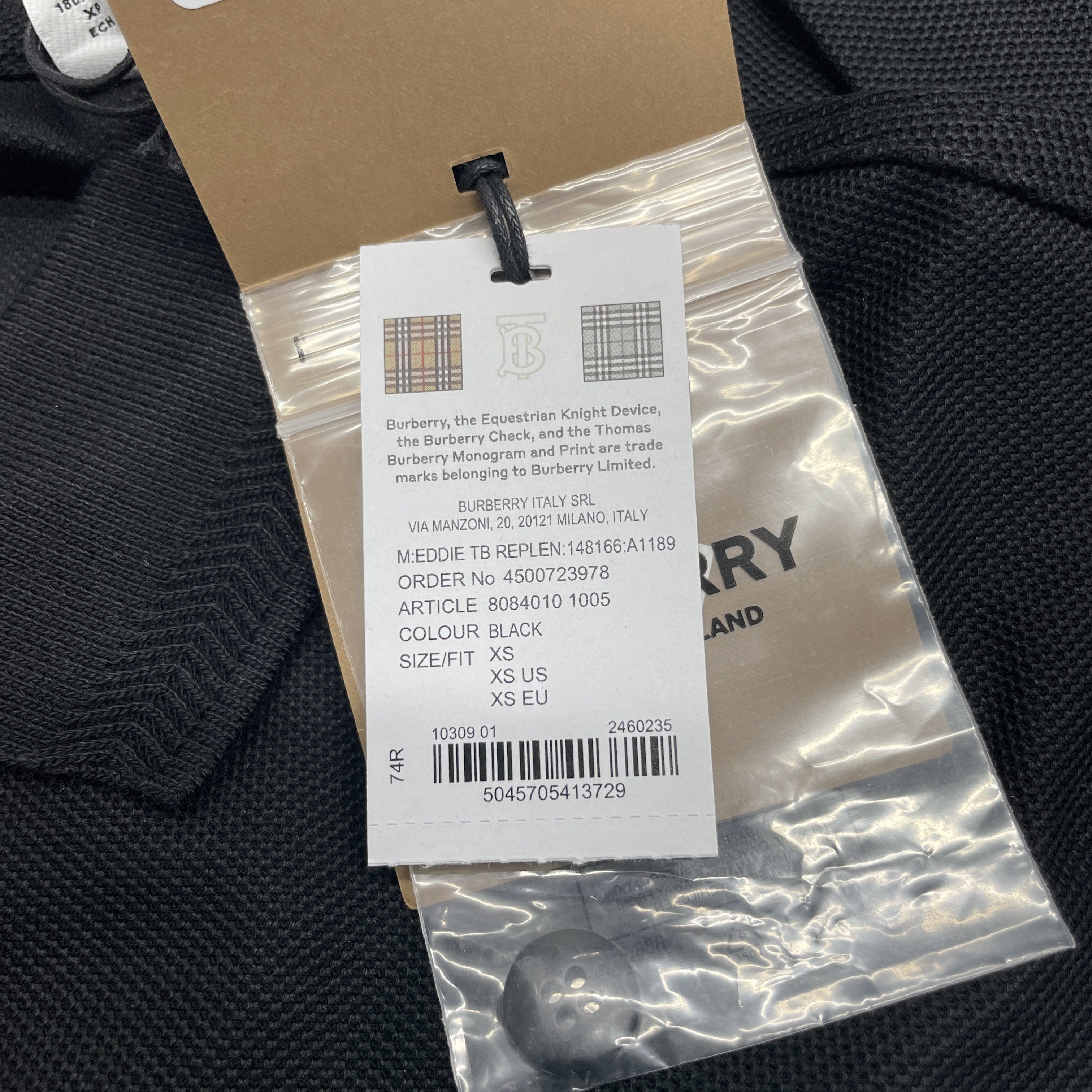 Burberry Burberry Monogram Logo Polo Shirt Size XS Size US XS / EU 42 / 0 - 5 Thumbnail
