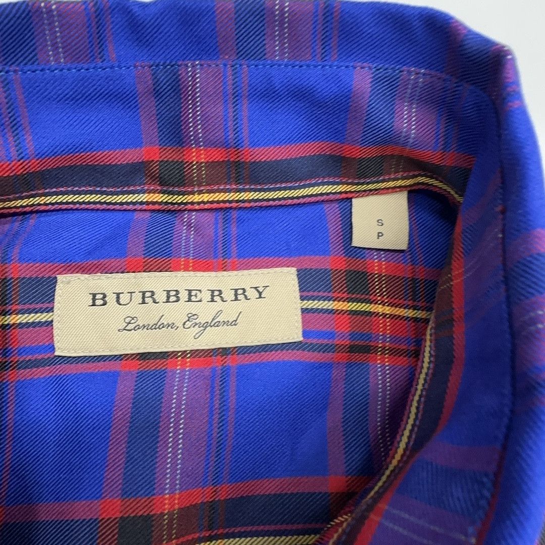 Burberry Burberry Blue Plaid Button Up Shirt Size S Size US S / EU 44-46 / 1 - 5 Thumbnail