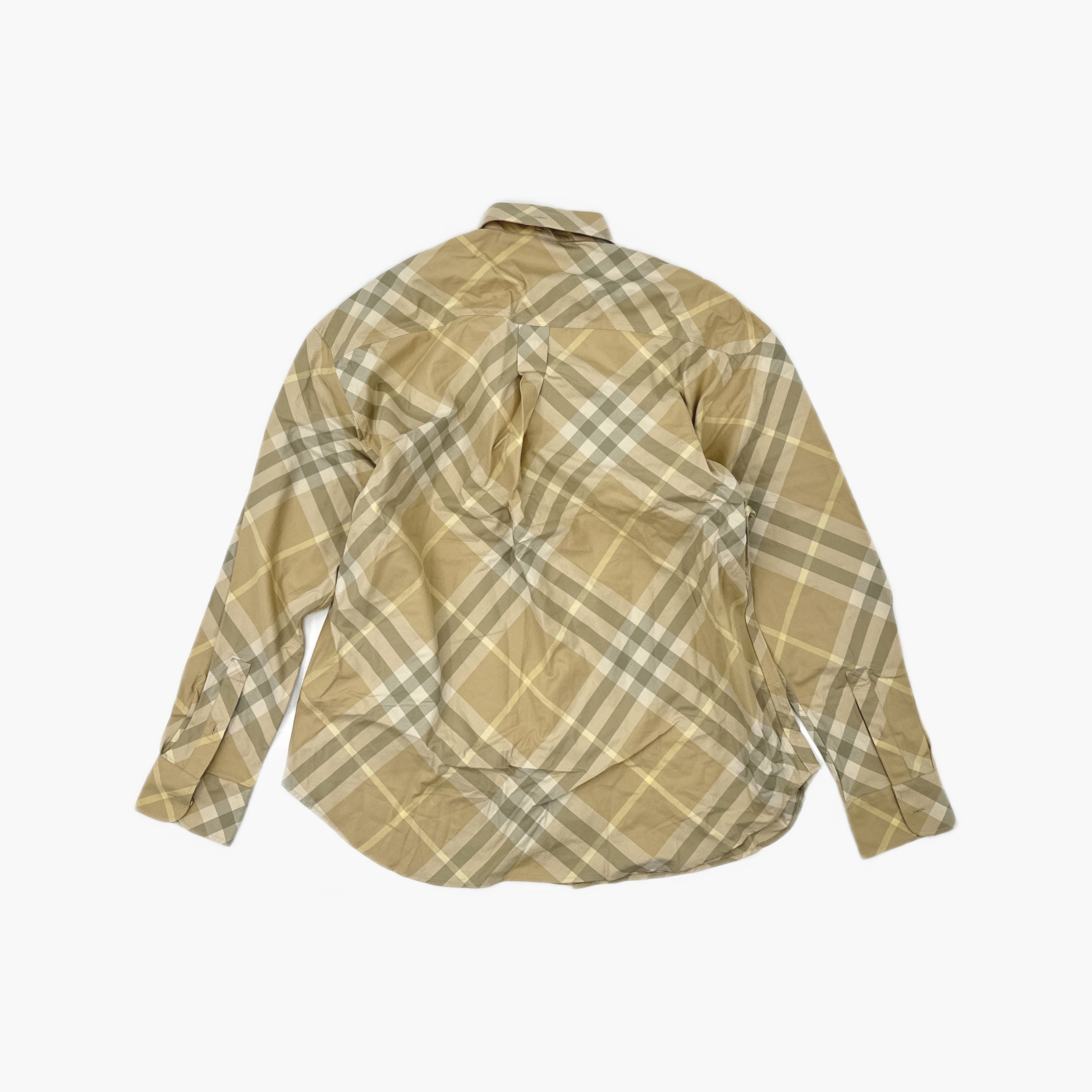 Burberry Burberry Check Print Button Up Shirt Size L Size US L / EU 52-54 / 3 - 2 Thumbnail