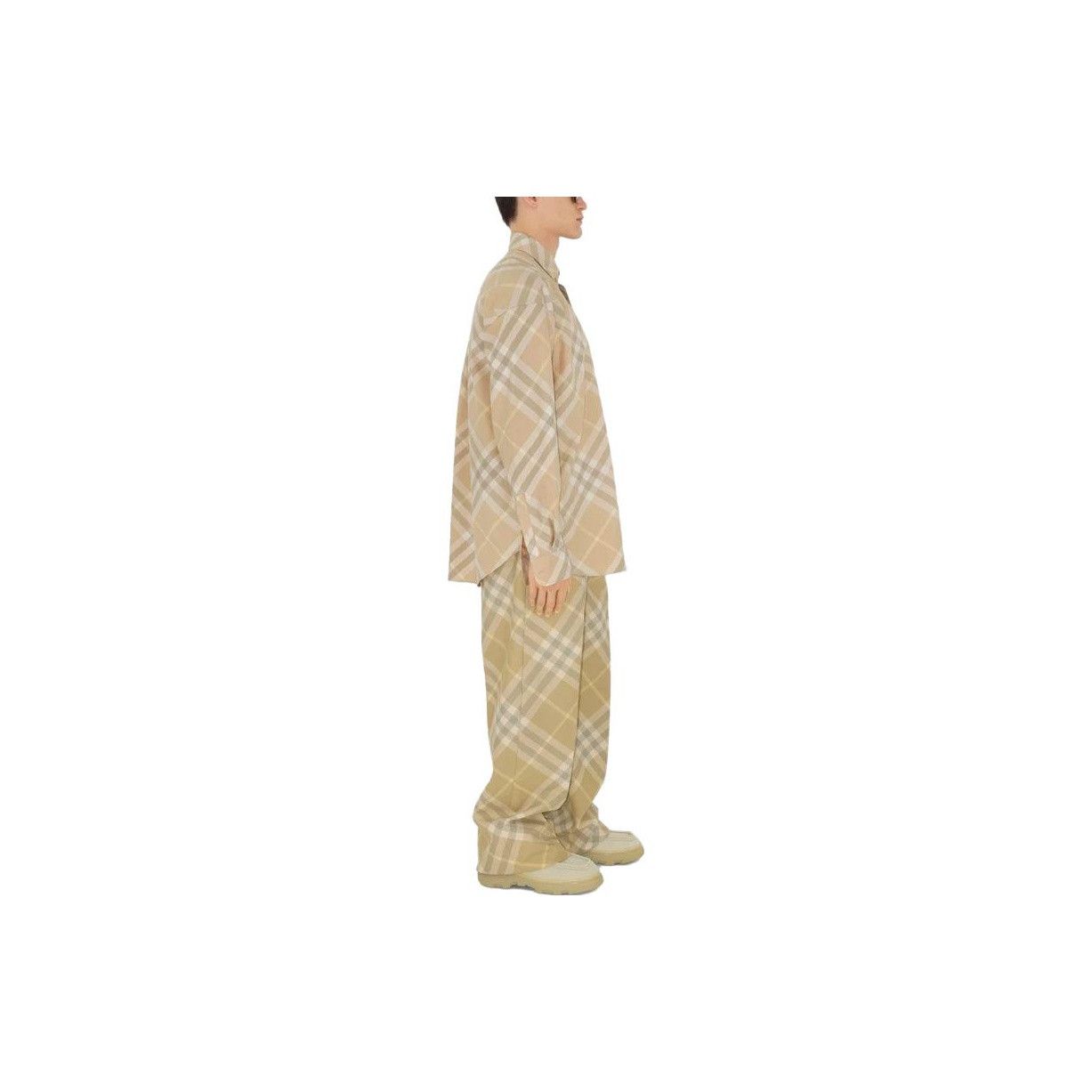 Burberry Burberry Check Print Button Up Shirt Size L Size US L / EU 52-54 / 3 - 14 Thumbnail