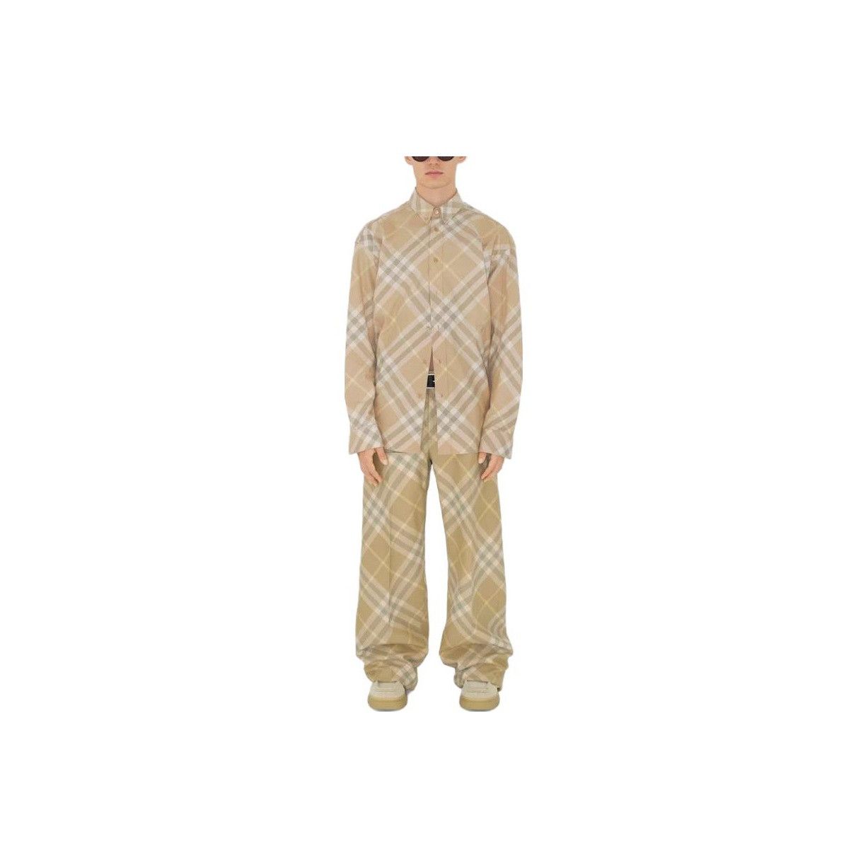 Burberry Burberry Check Print Button Up Shirt Size L Size US L / EU 52-54 / 3 - 12 Thumbnail