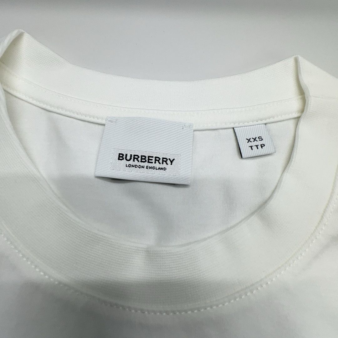 Burberry Burberry Check Pocket Cotton T-Shirt Size XXS Size XXS / US 00 / IT 34 - 3 Thumbnail