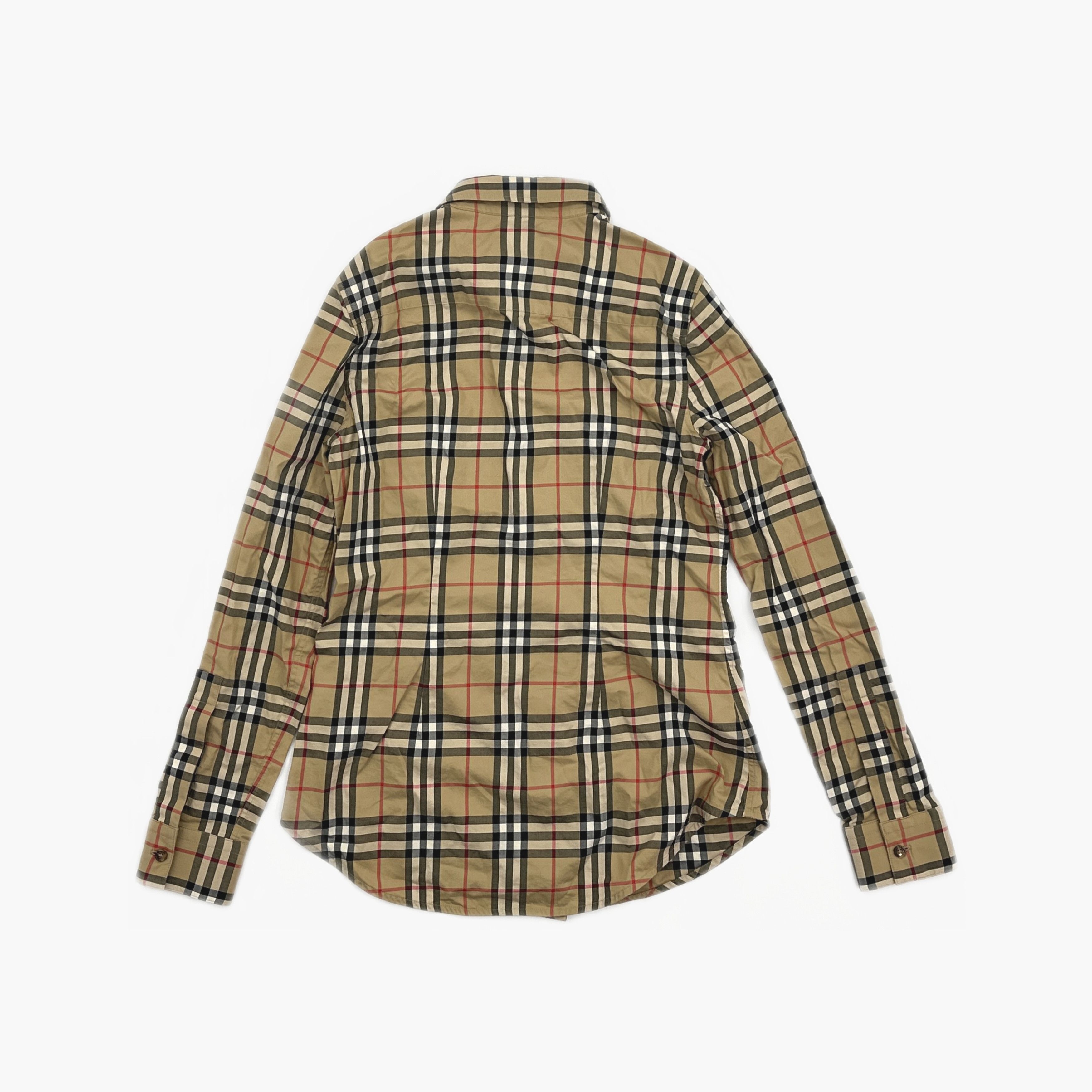 Burberry Burberry Check Button Up Shirt Size IT 38 Size XS / US 0-2 / IT 36-38 - 2 Thumbnail