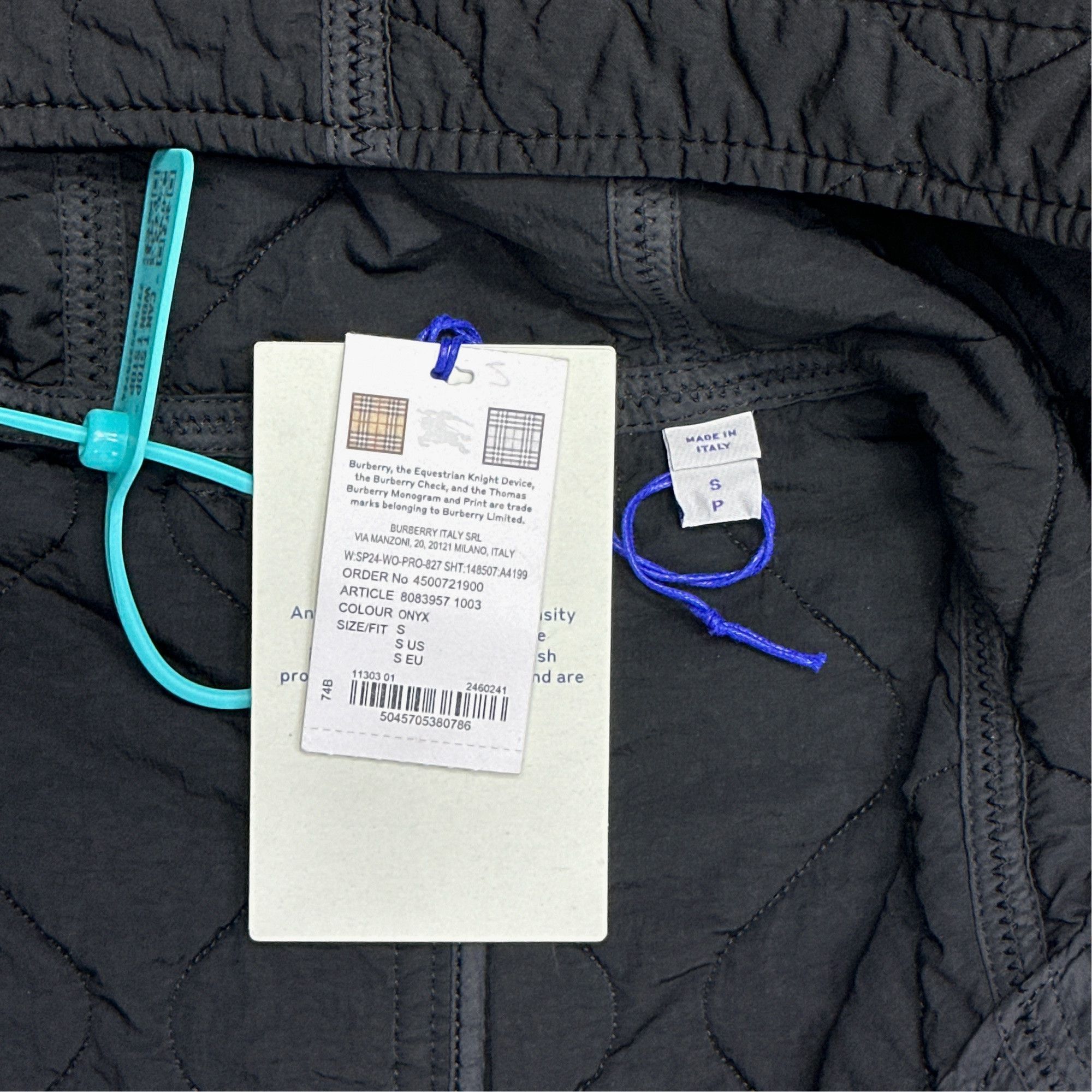 Burberry Burberry Quilted Hooded Jacket Size S Size S / US 4 / IT 40 - 2 Thumbnail