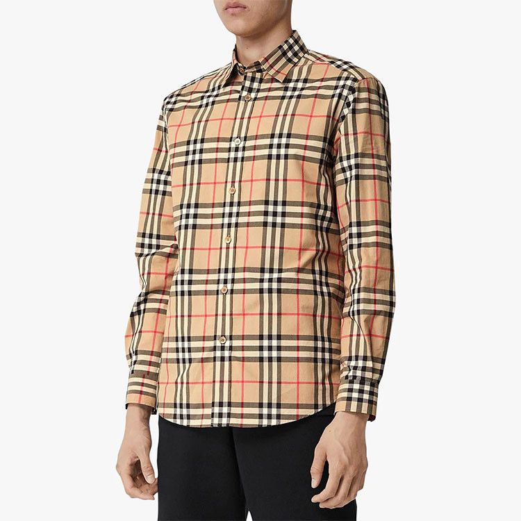 Burberry Burberry Classic Check Button Up Shirt Size M Size US M / EU 48-50 / 2 - 7 Thumbnail
