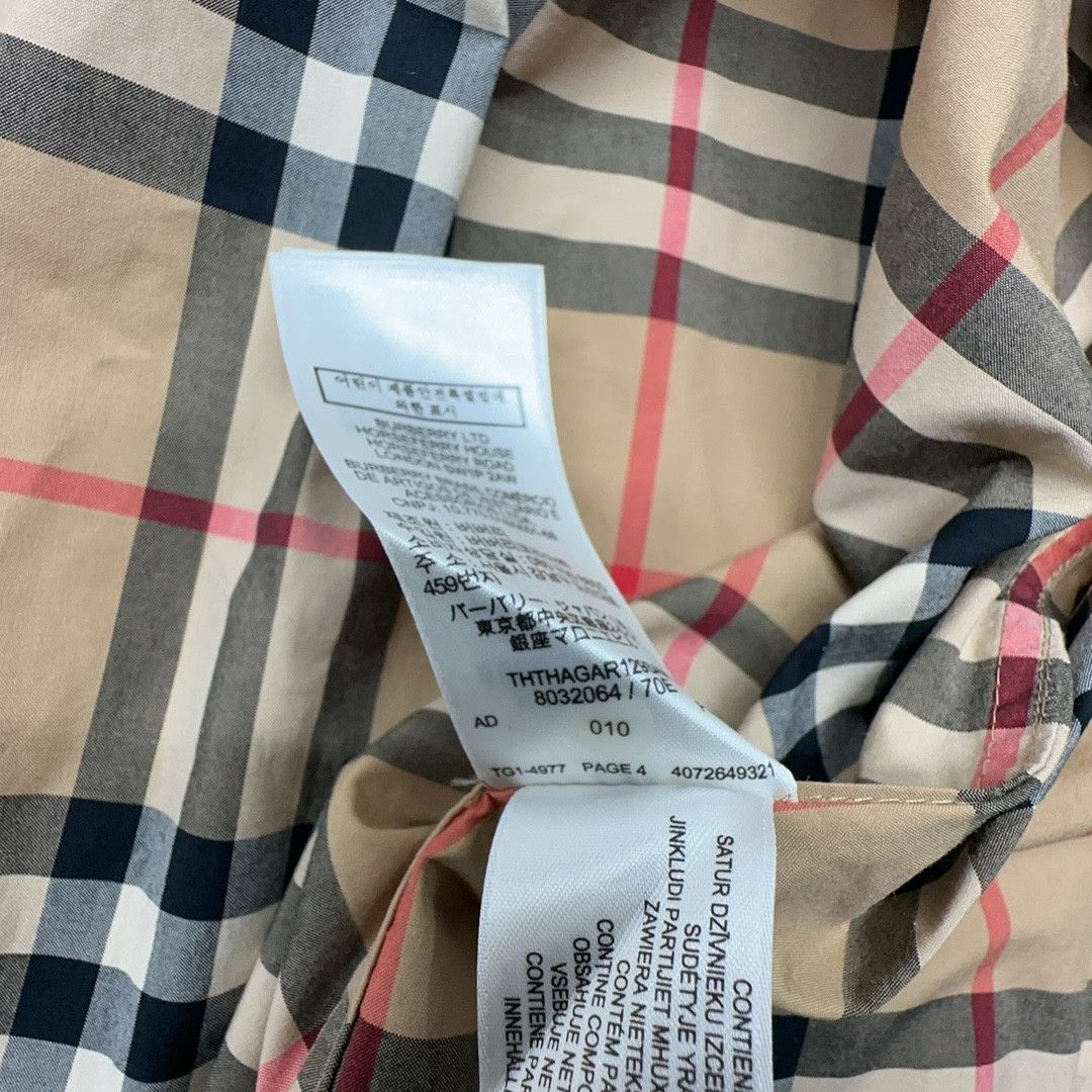 Burberry Burberry Unicorn Embroidered Check Shirt Size S Size US S / EU 44-46 / 1 - 3 Thumbnail