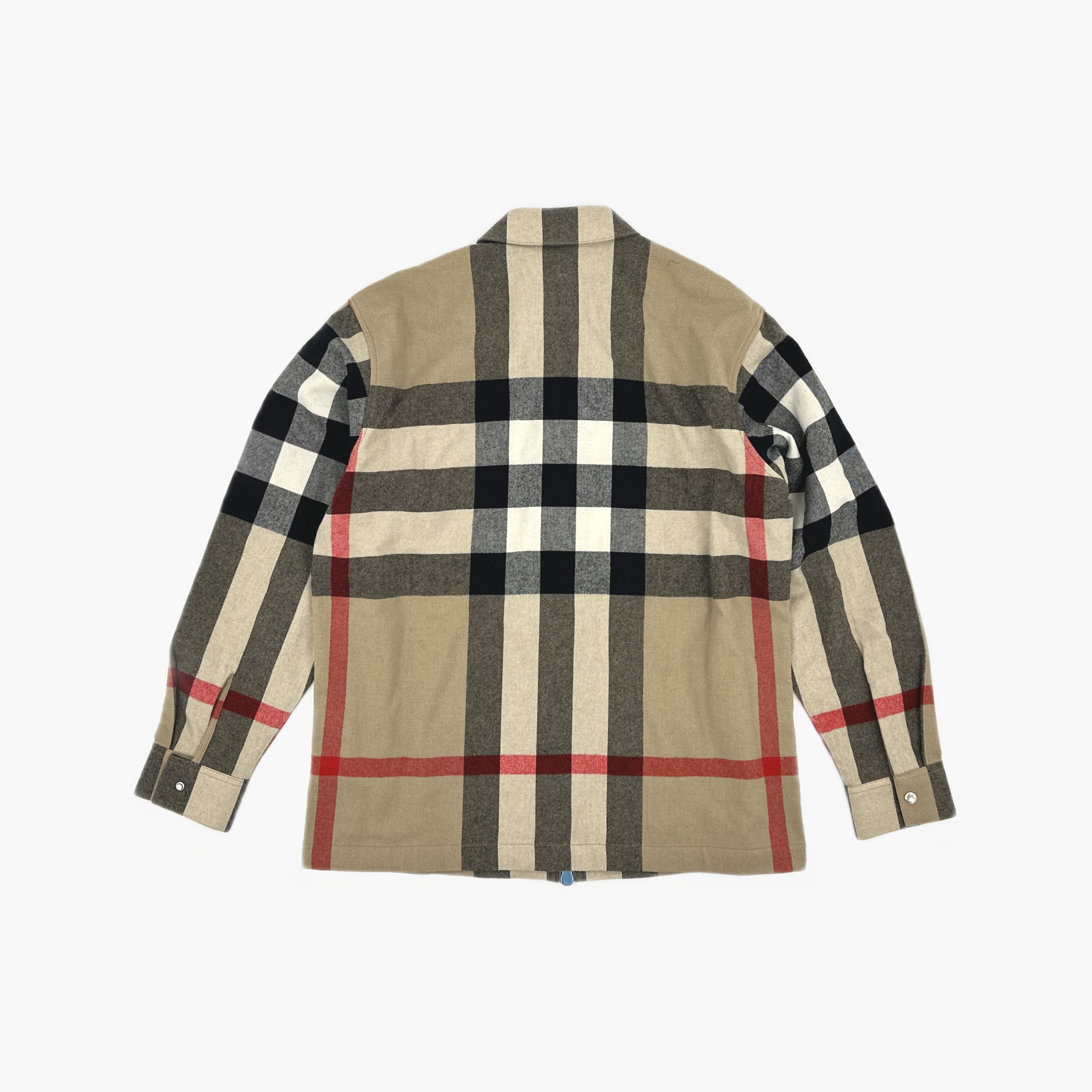 Burberry Burberry Check Zip Jacket Size L Size US L / EU 52-54 / 3 - 2 Thumbnail