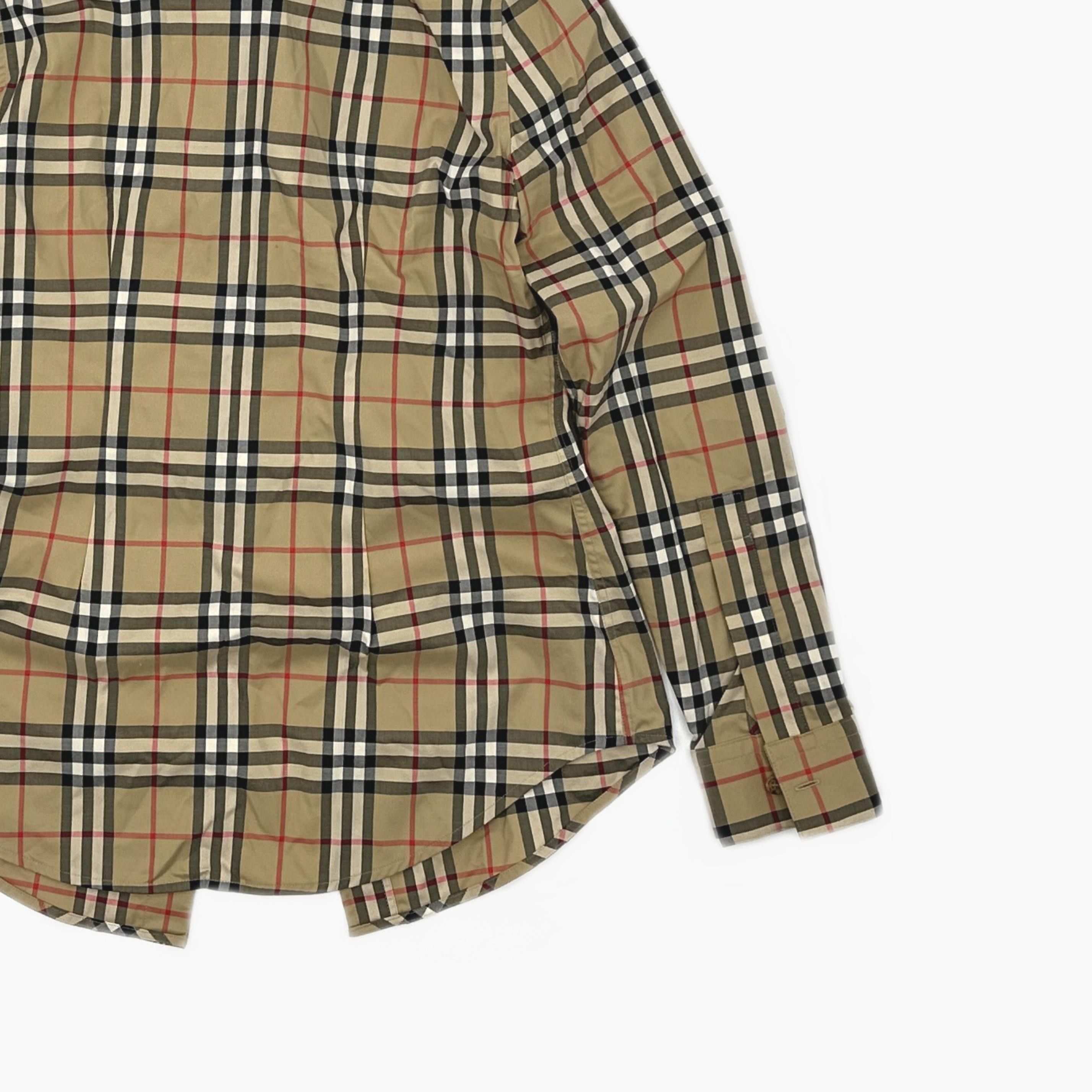 Burberry Burberry Check Cotton Button Up Shirt IT 40 Size S / US 4 / IT 40 - 5 Thumbnail
