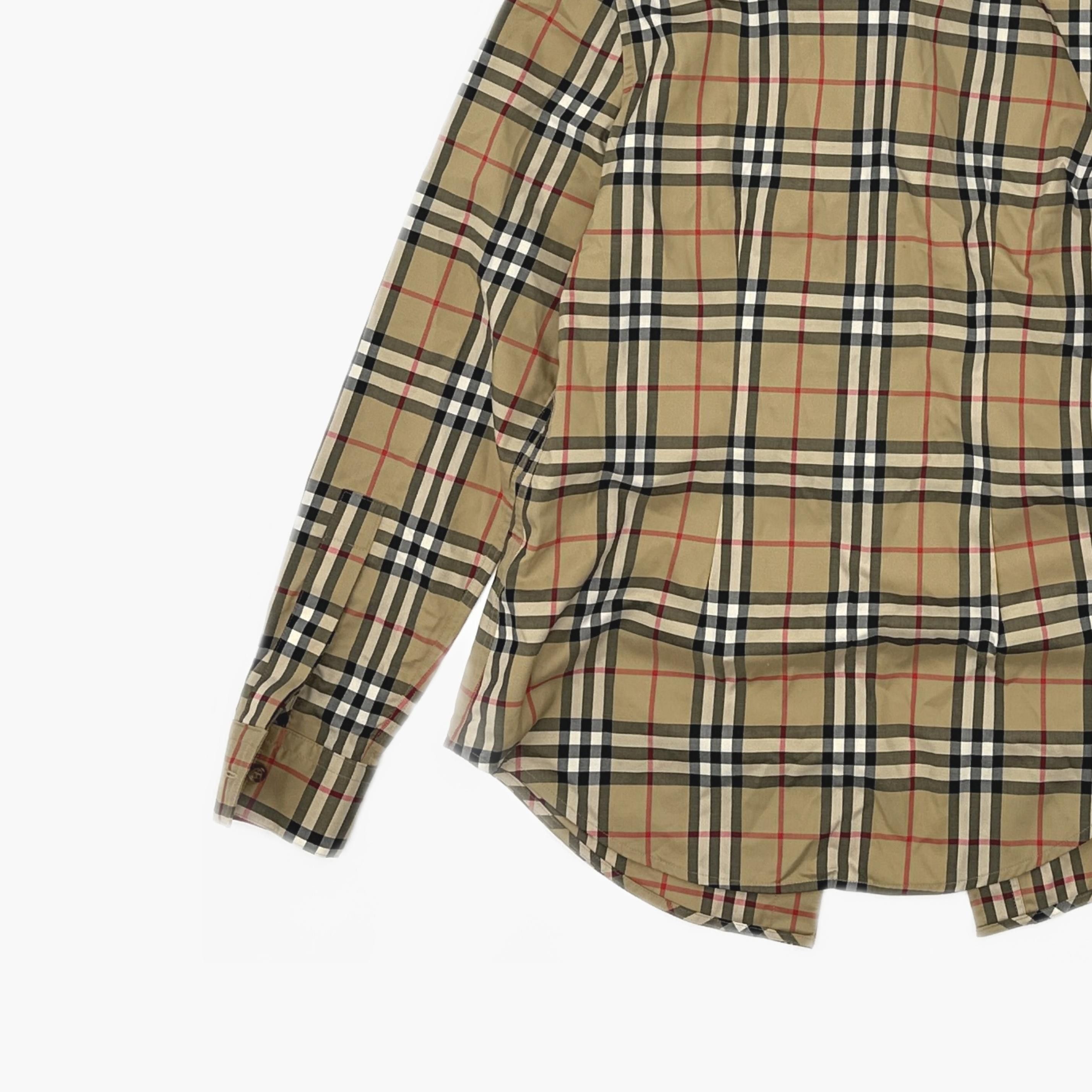 Burberry Burberry Check Cotton Button Up Shirt IT 40 Size S / US 4 / IT 40 - 4 Thumbnail