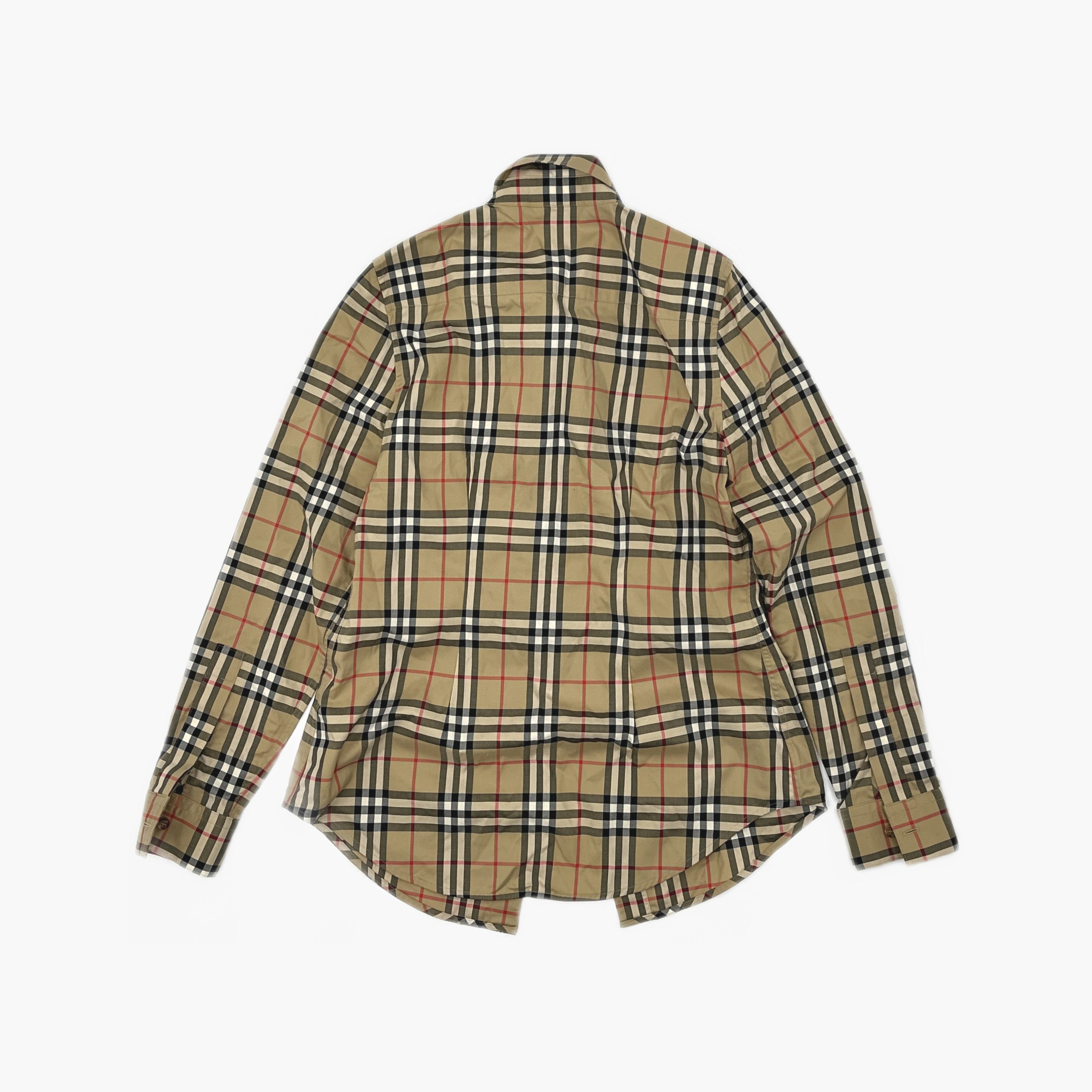 Burberry Burberry Check Cotton Button Up Shirt IT 40 Size S / US 4 / IT 40 - 2 Thumbnail
