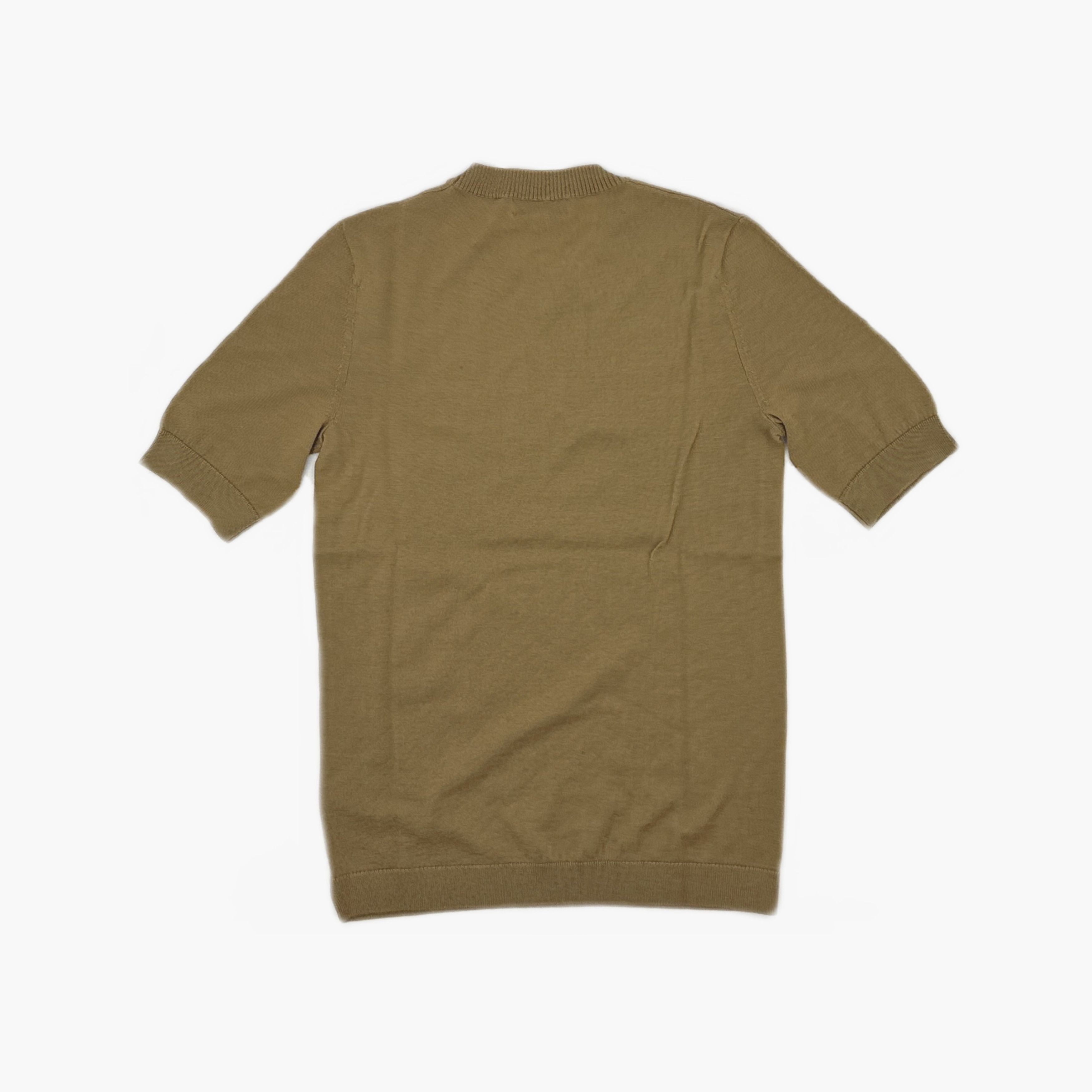 Burberry Burberry Beige Knit Short Sleeve Sweater Size S Size S / US 4 / IT 40 - 2 Thumbnail