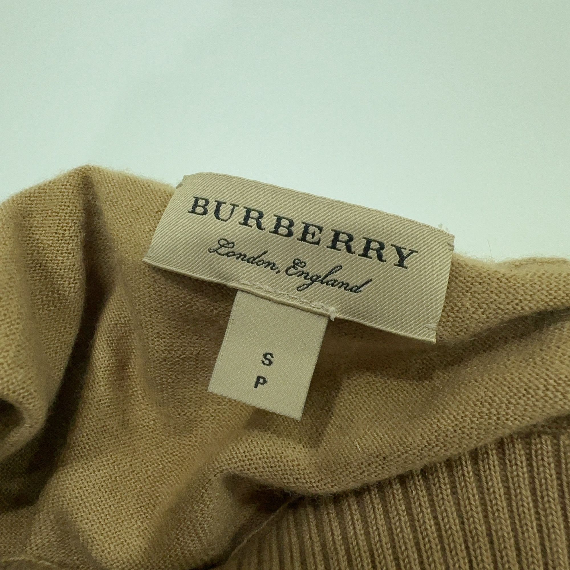 Burberry Burberry Beige Knit Short Sleeve Sweater Size S Size S / US 4 / IT 40 - 5 Thumbnail