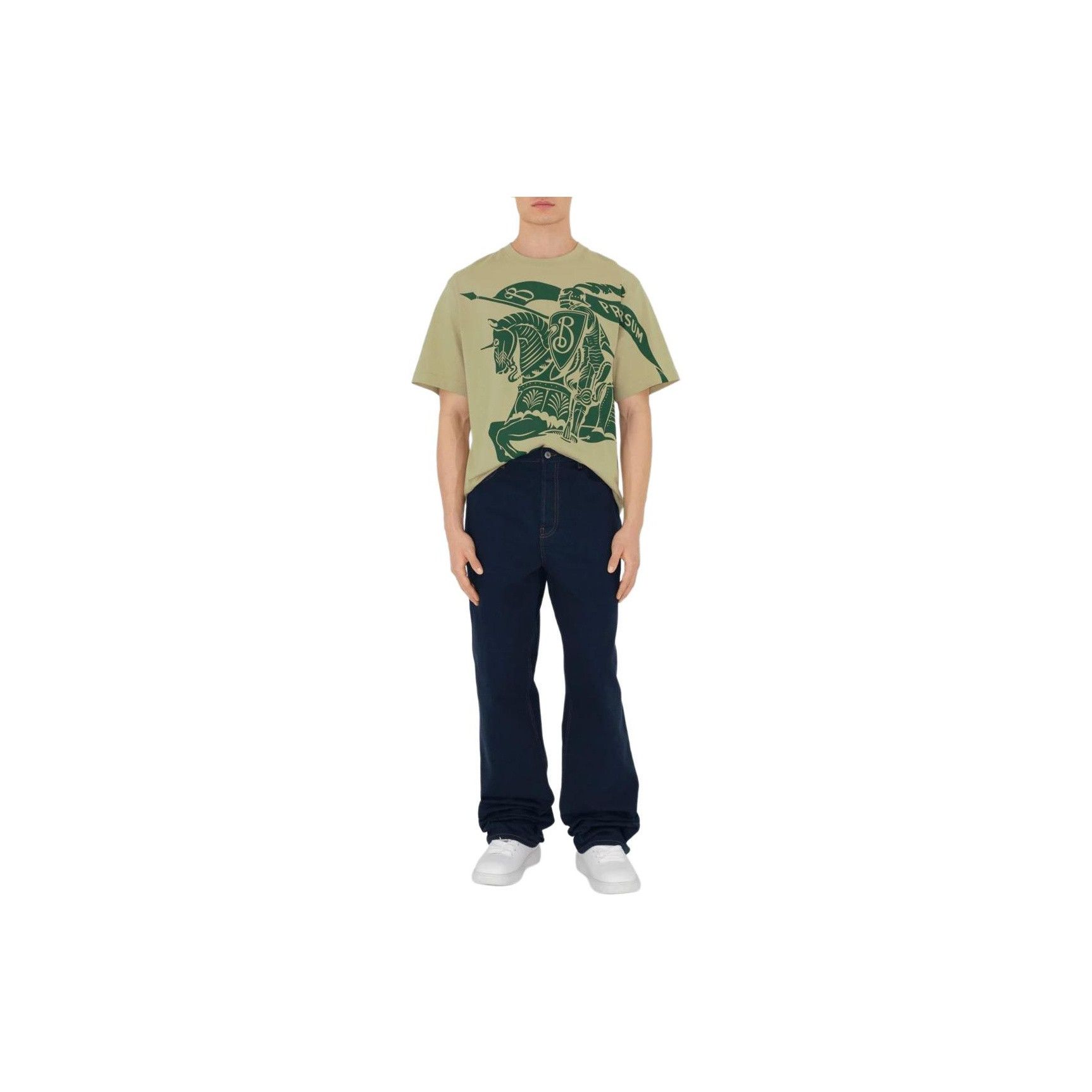 Burberry Burberry Equestrian Knight Logo T-Shirt Size S Size US S / EU 44-46 / 1 - 12 Thumbnail