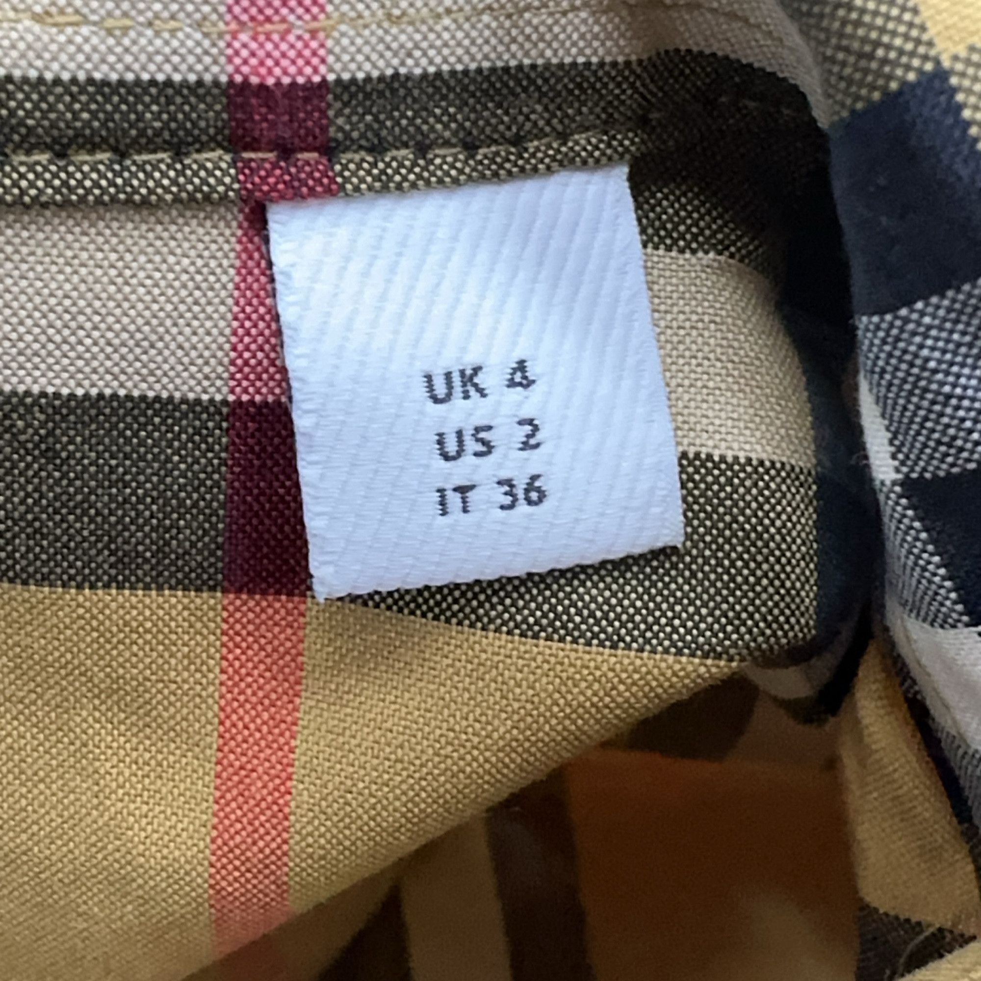 Burberry Burberry Vintage Check Cotton Shirt Size IT 36 Size XS / US 0-2 / IT 36-38 - 3 Thumbnail