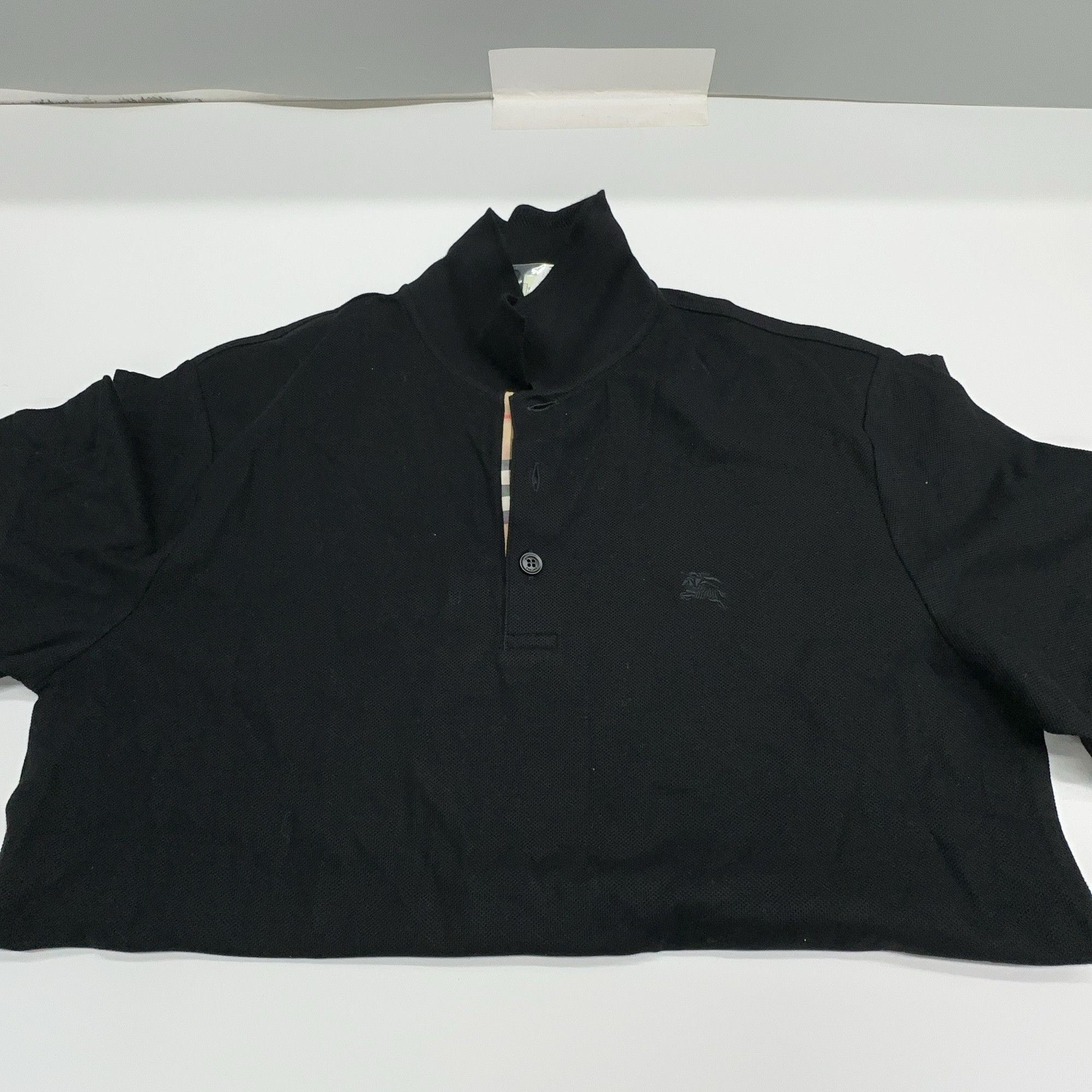 Burberry Burberry Logo Polo Shirt Size L Size US L / EU 52-54 / 3 - 12 Thumbnail