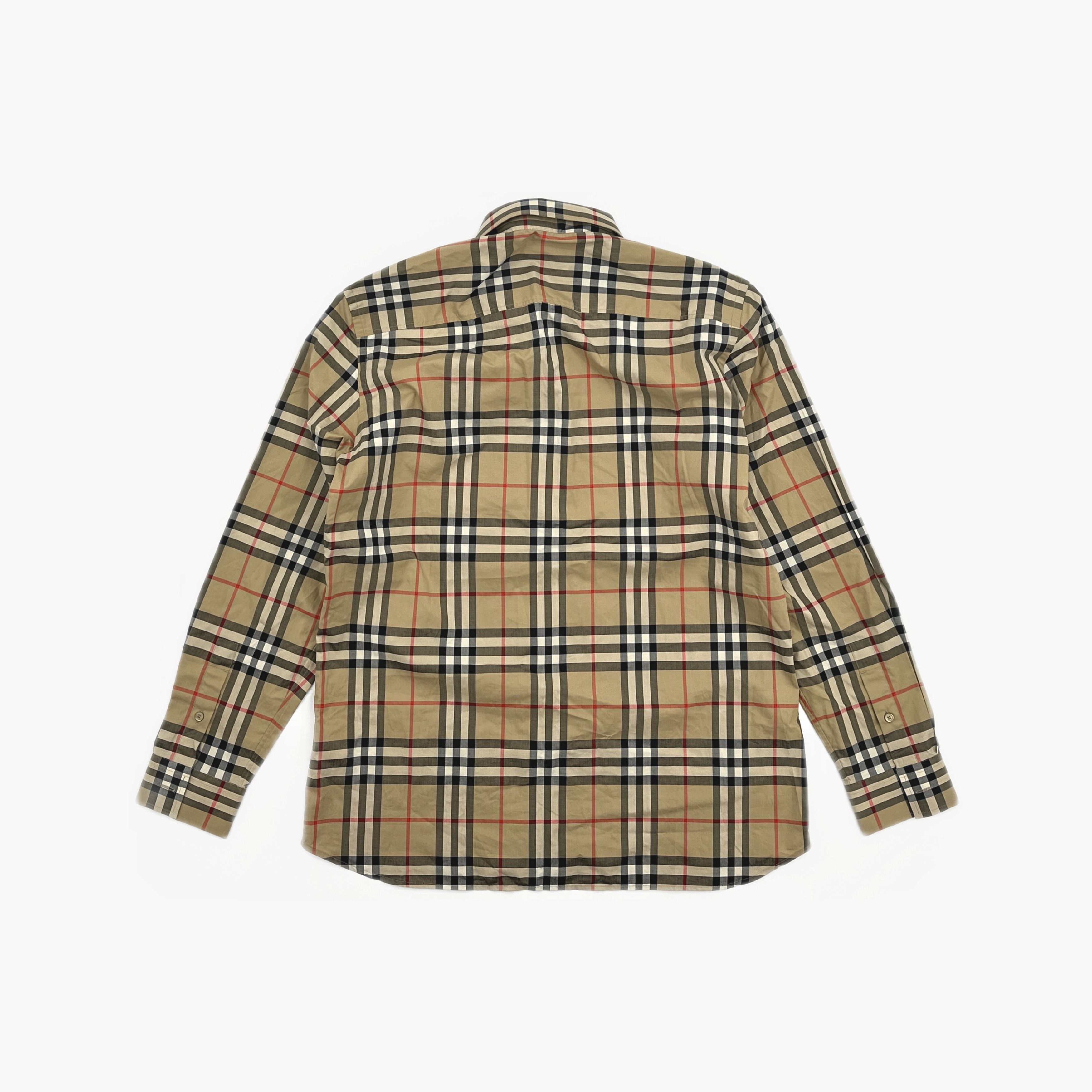 Burberry Burberry Vintage Check Button Up Shirt Size L Size US L / EU 52-54 / 3 - 2 Thumbnail