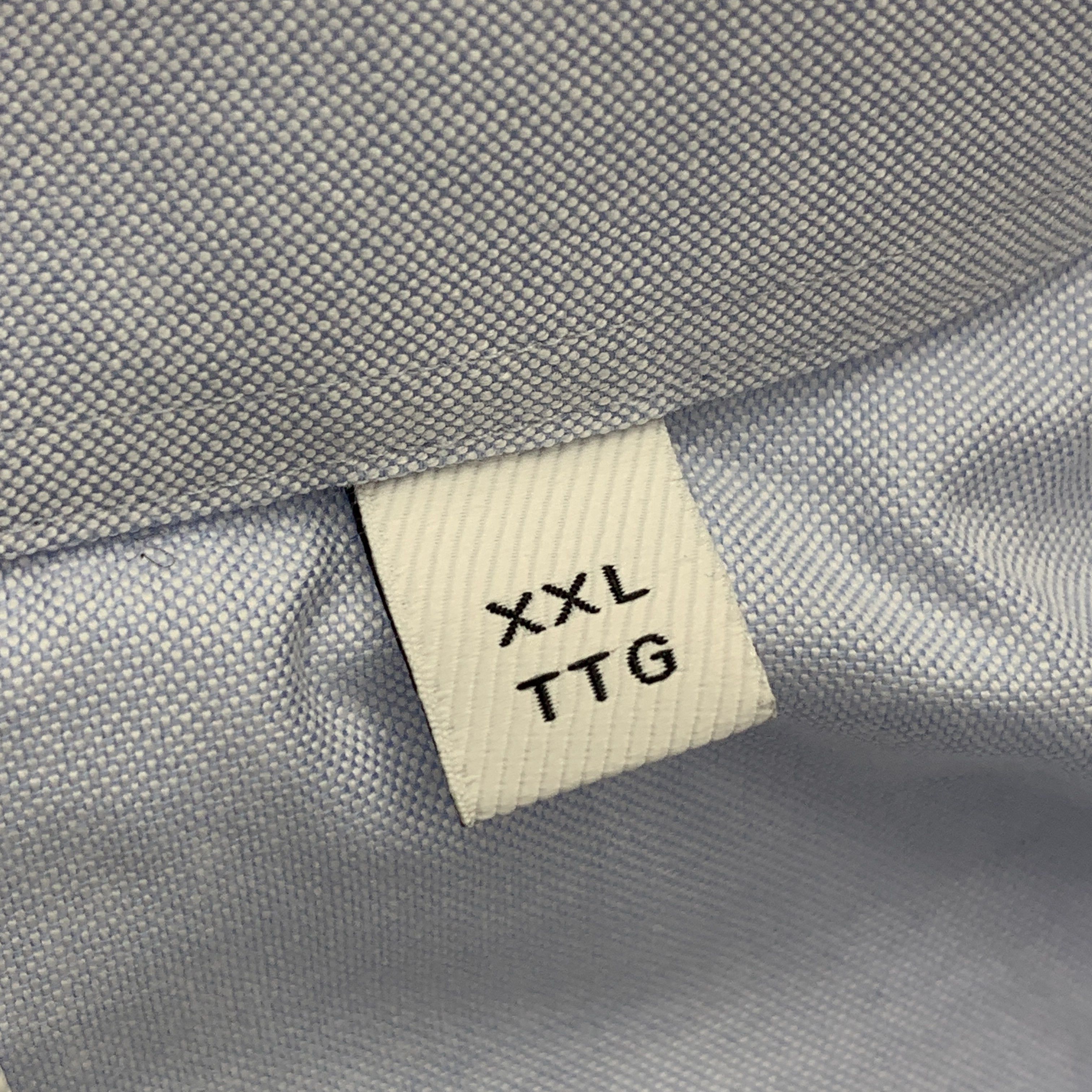 Burberry Burberry Logo Pocket Button Up Shirt Size XXL Size US XXL / EU 58 / 5 - 4 Thumbnail