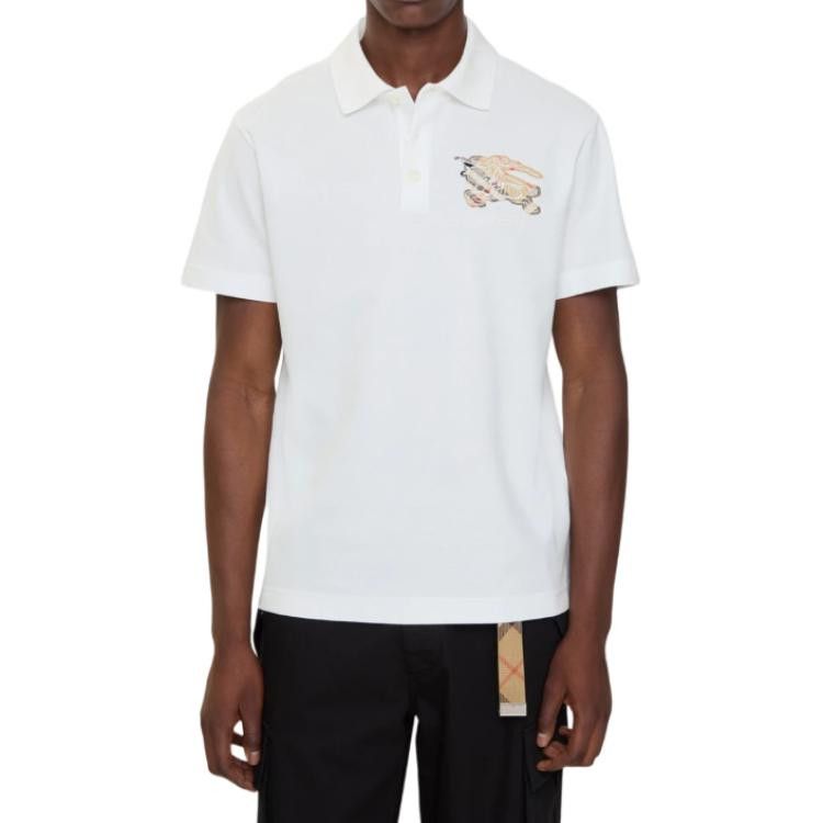 Burberry Burberry Equestrian Knight Polo Shirt Size M Size US M / EU 48-50 / 2 - 12 Thumbnail